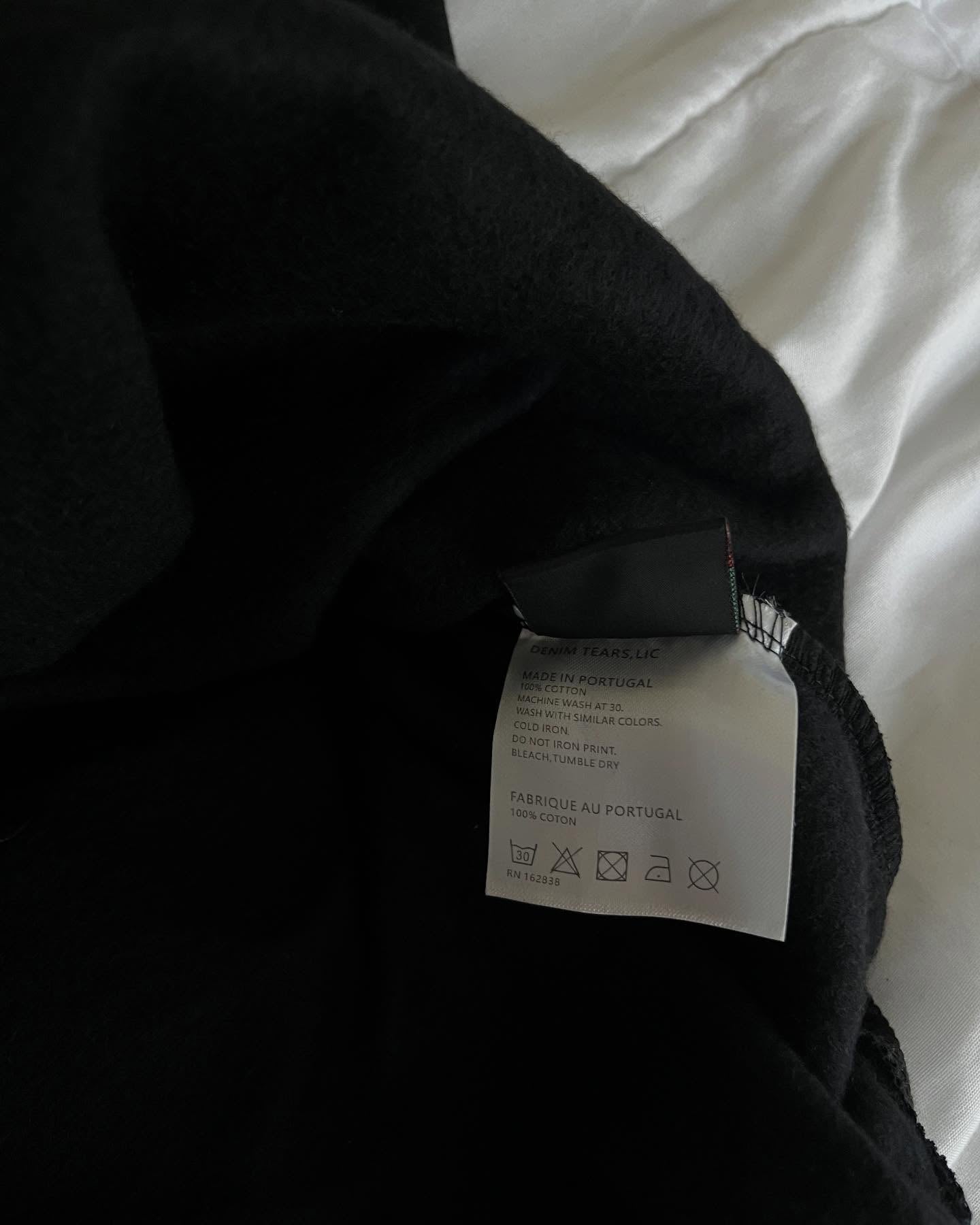 Denim tears monochrome hoodie