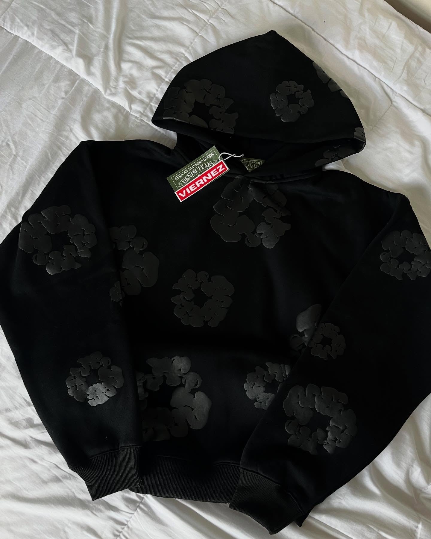 Denim tears monochrome hoodie