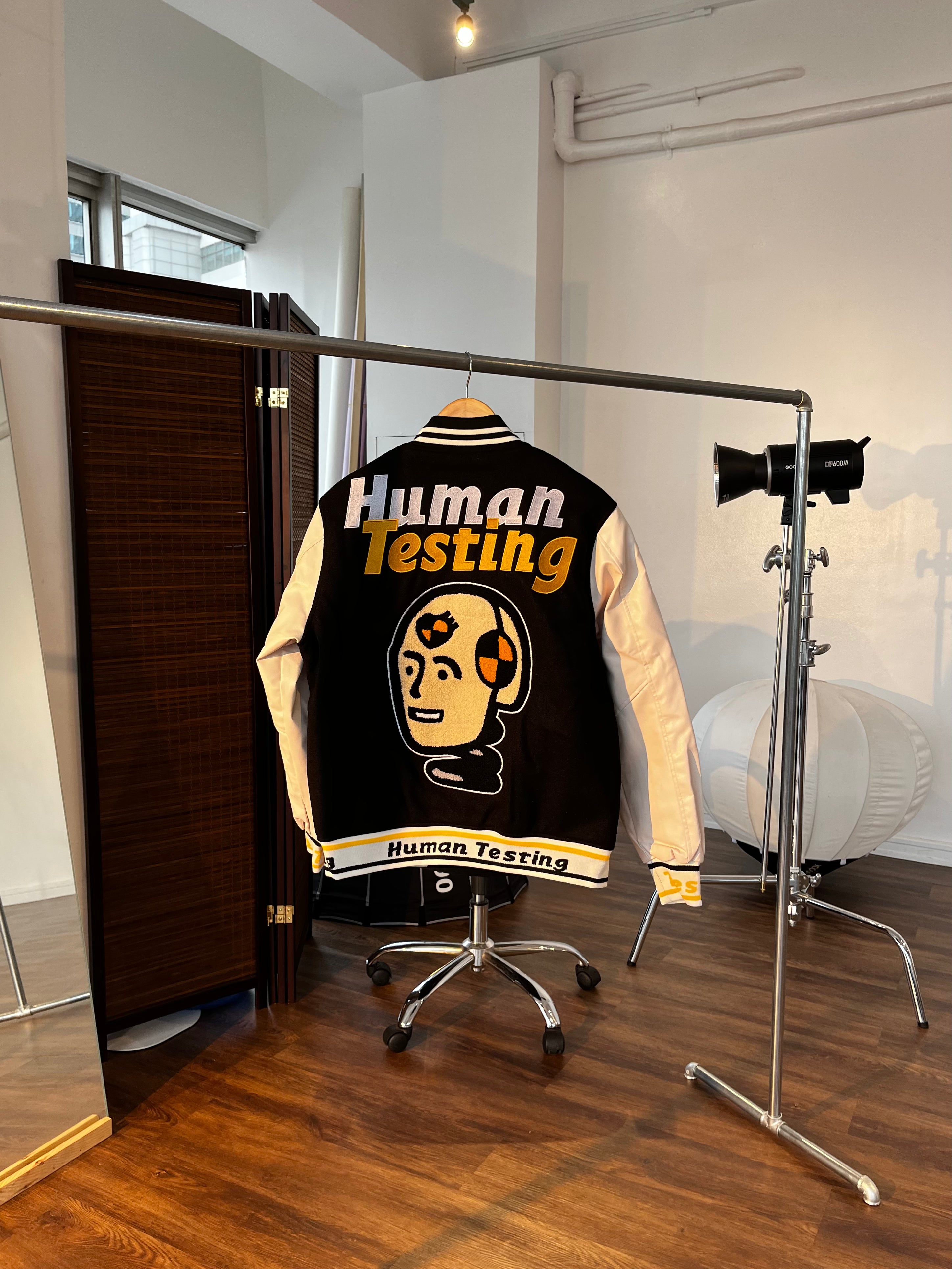 HUMAN TESTING VARSITY JACKET Sサイズ Human Made x Asap Rocky x Nigo Varsity Testing Jacket size