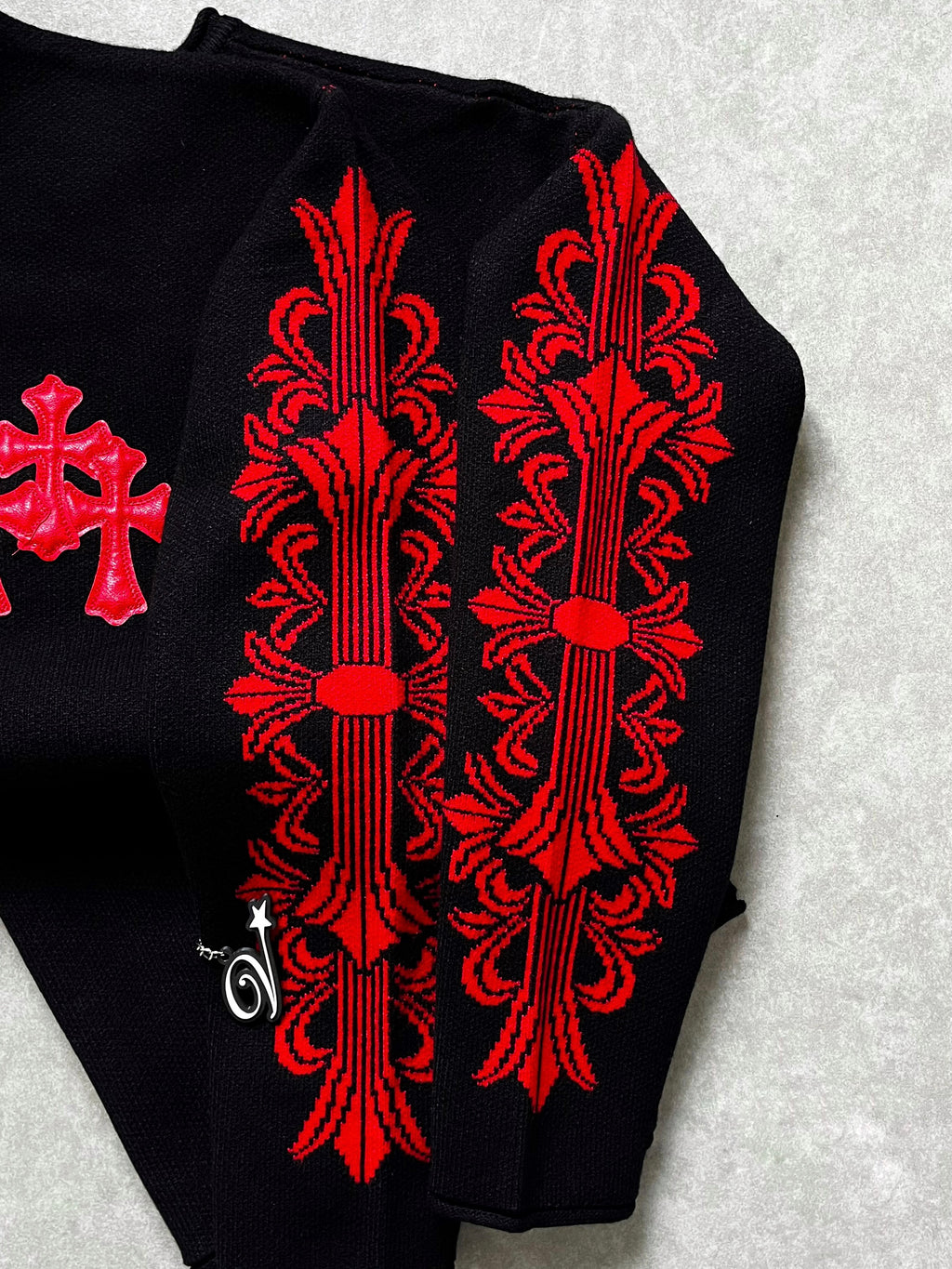 Chrome Hearts Knitted Triple Emblem Sweater