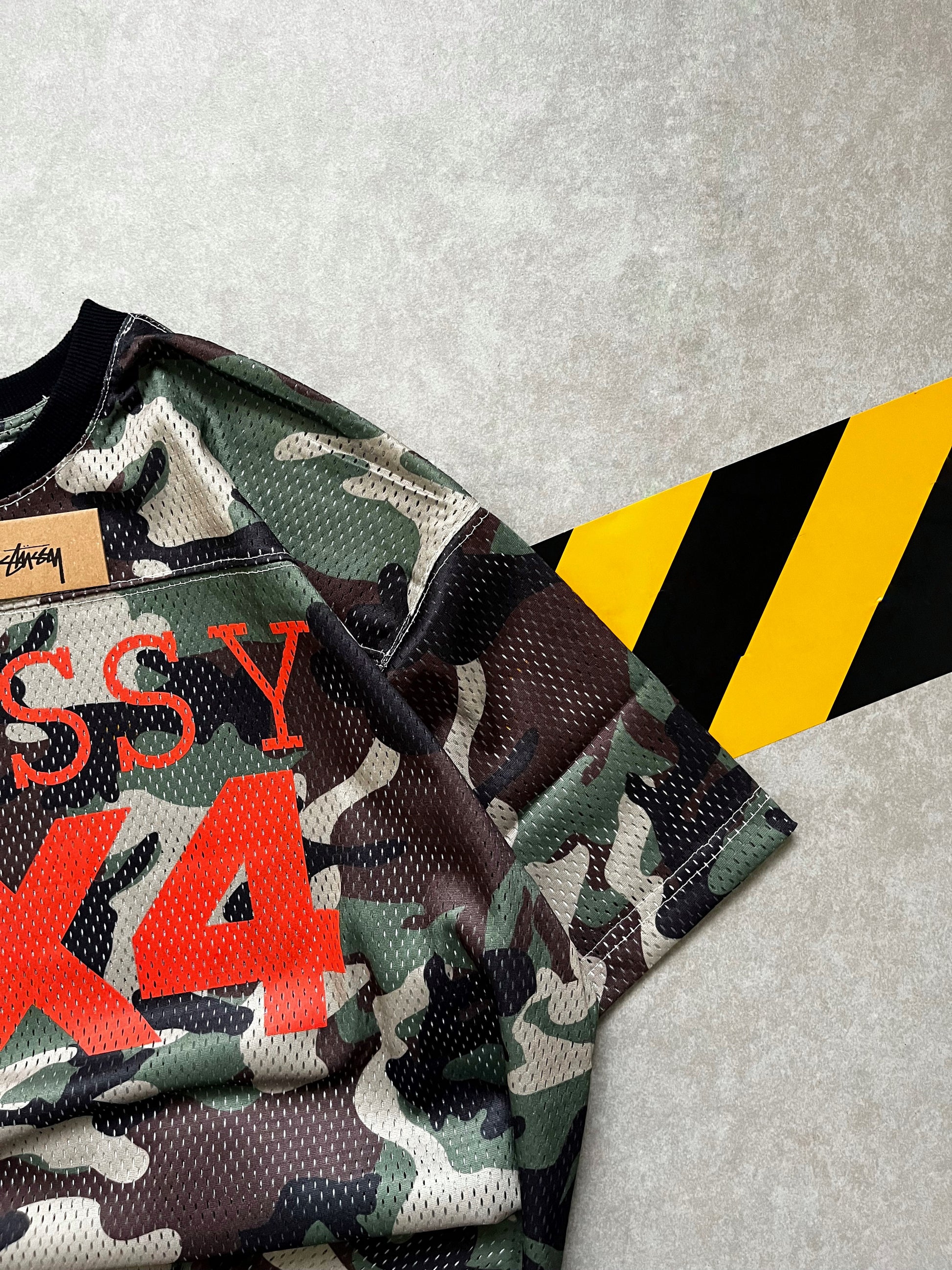 Stussy Camo 4x4 jersey
