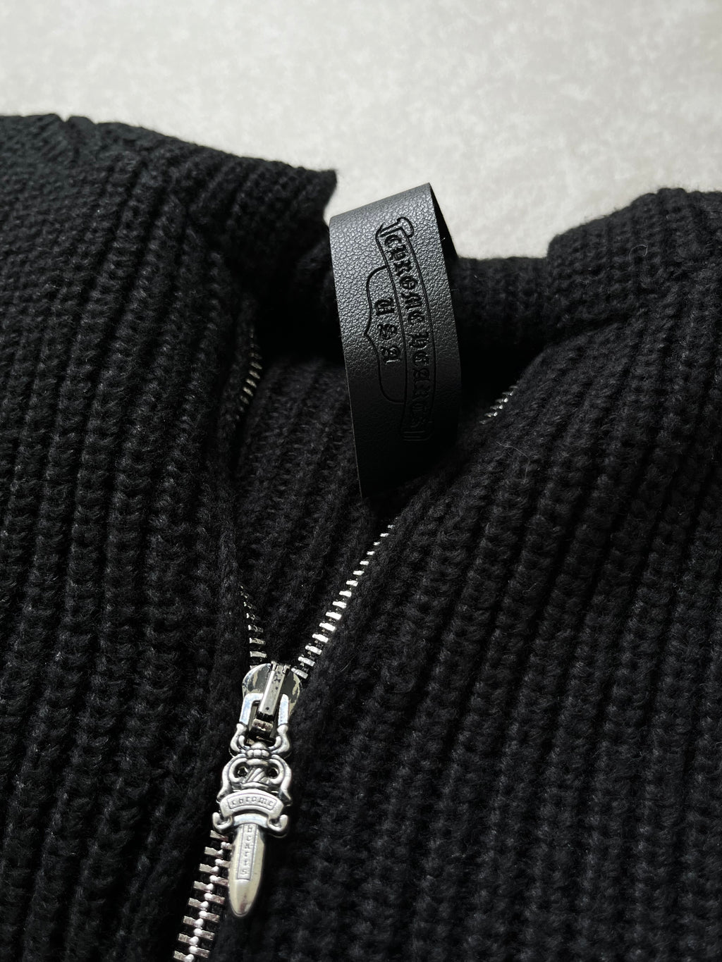 Chrome Hearts Cashmere Zip hoodie