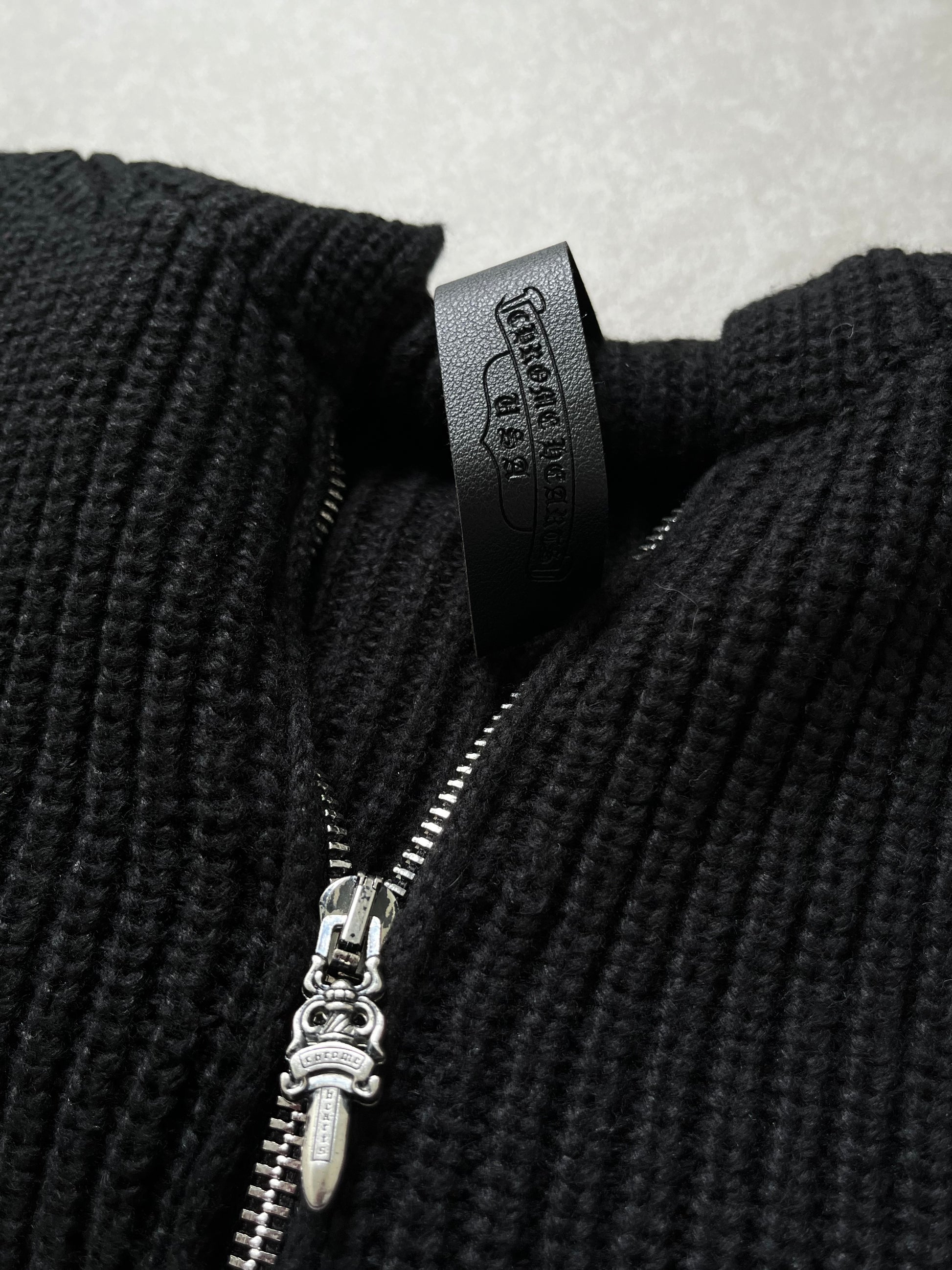 Chrome Hearts Cashmere Zip hoodie