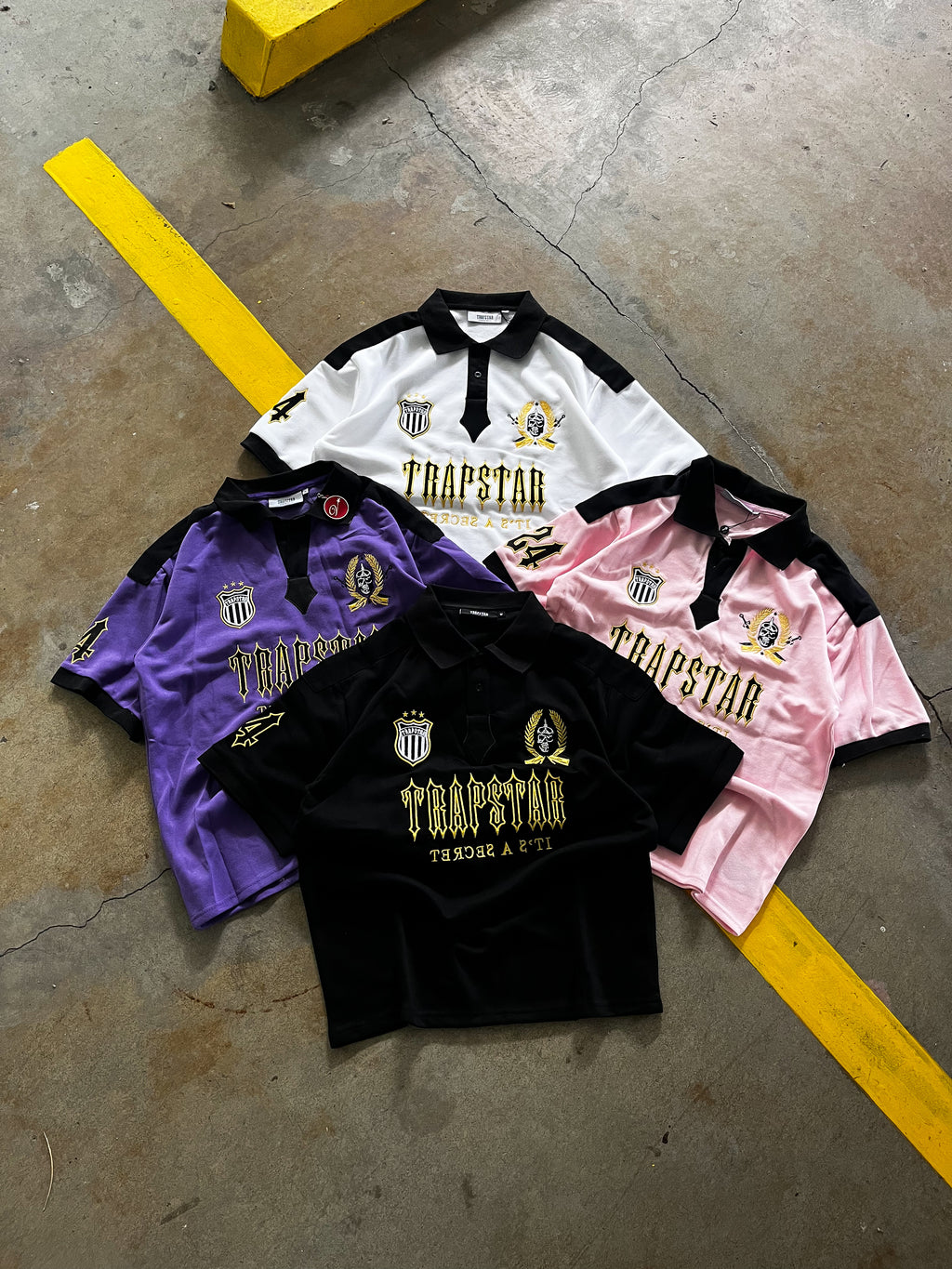 Trapstar Embroided Polo shirts