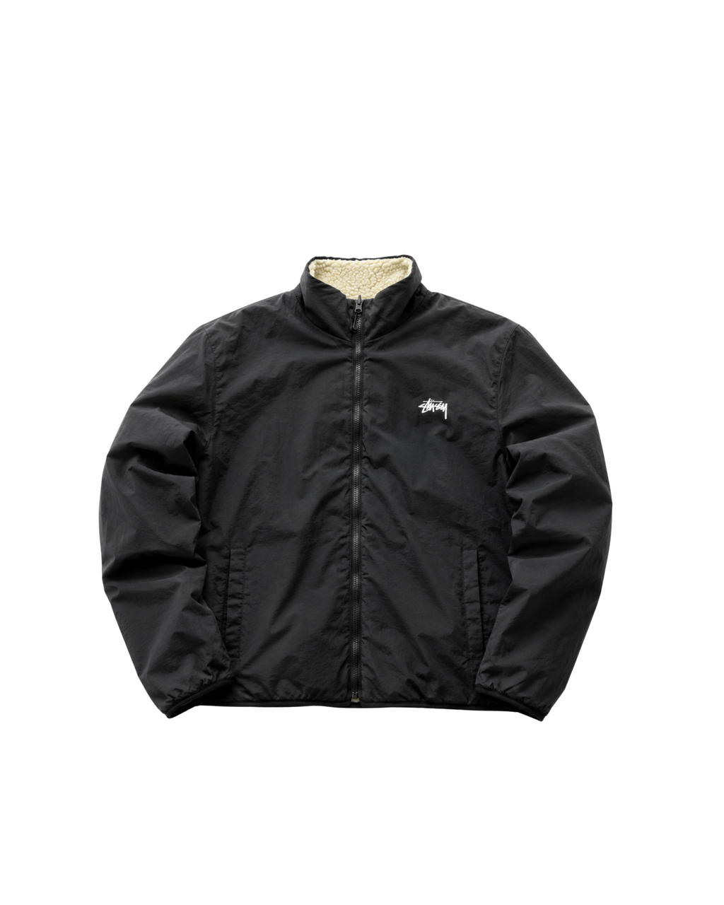 Stüssy sherpa fleece jacket