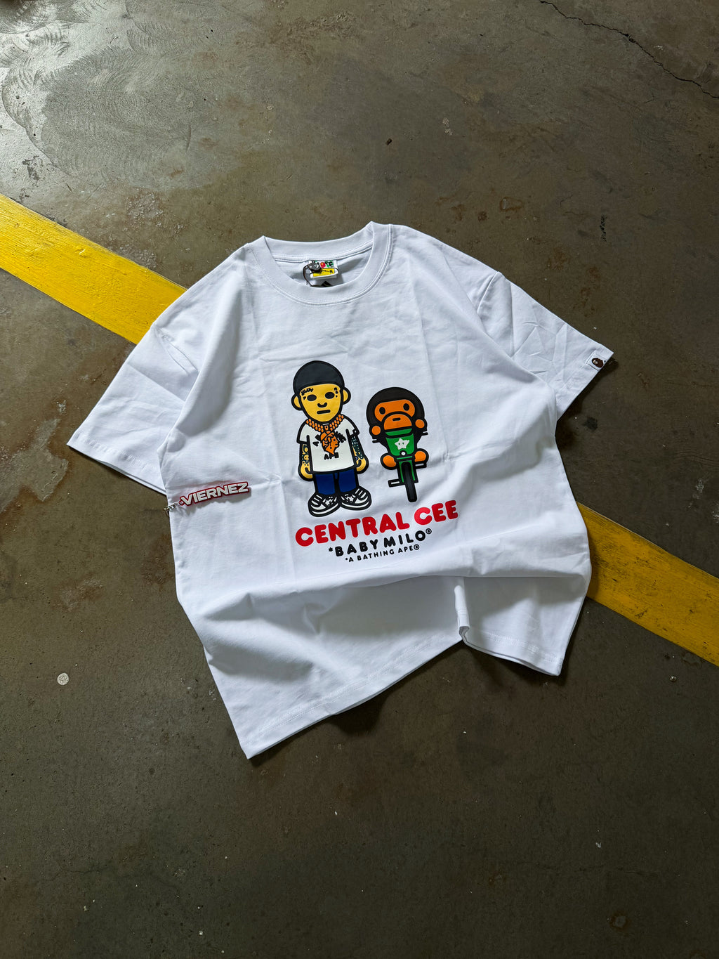 Bape x Spotify x Syna Baby Milo tee