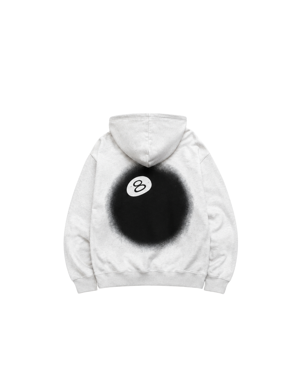 Stussy 8 ball fade hoodie