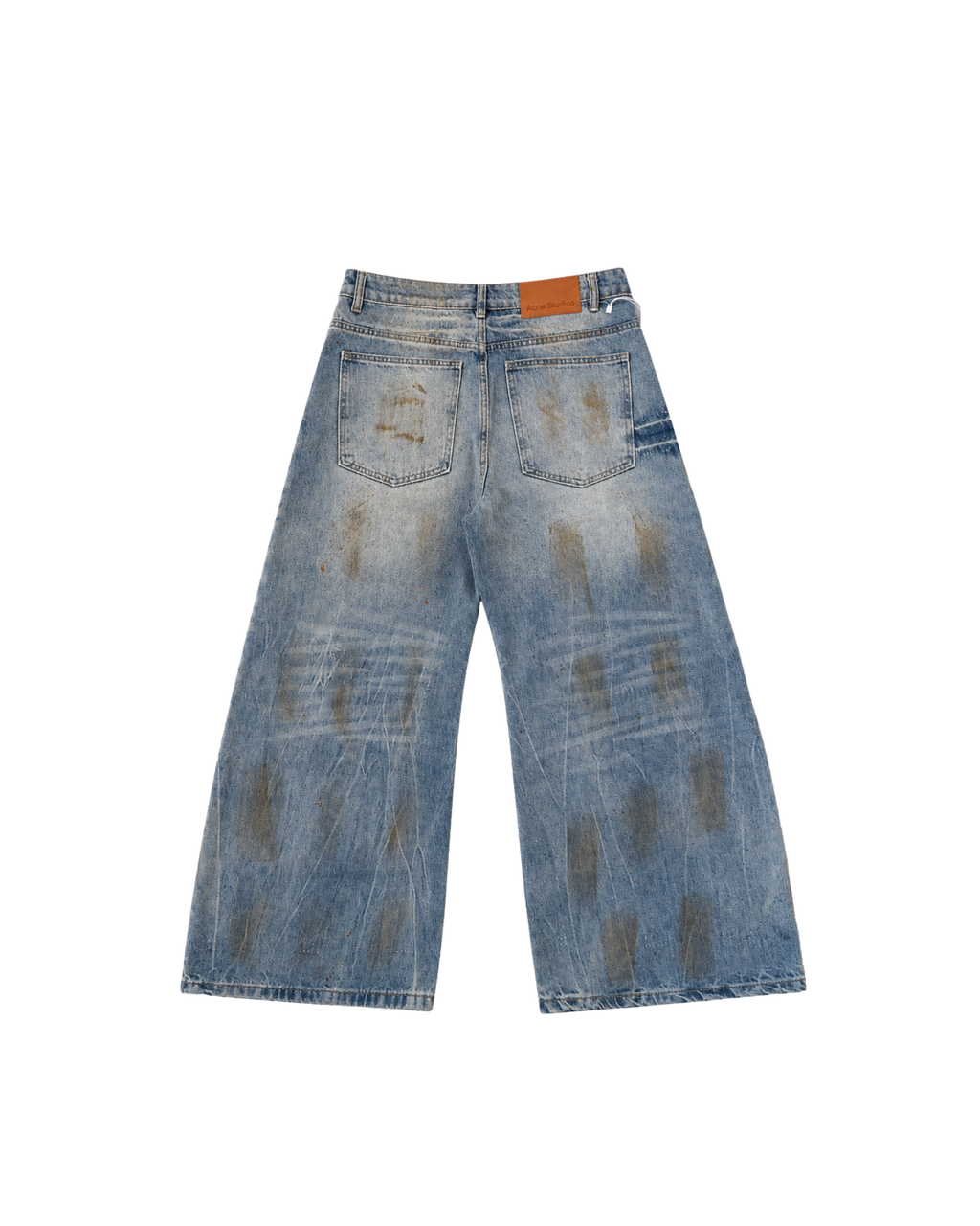 Acne Studios Ripped Denim Pants