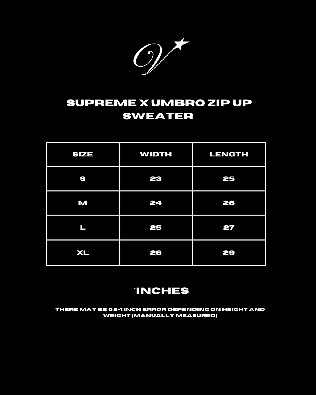 Supreme x Umbro Zip Up Sweater