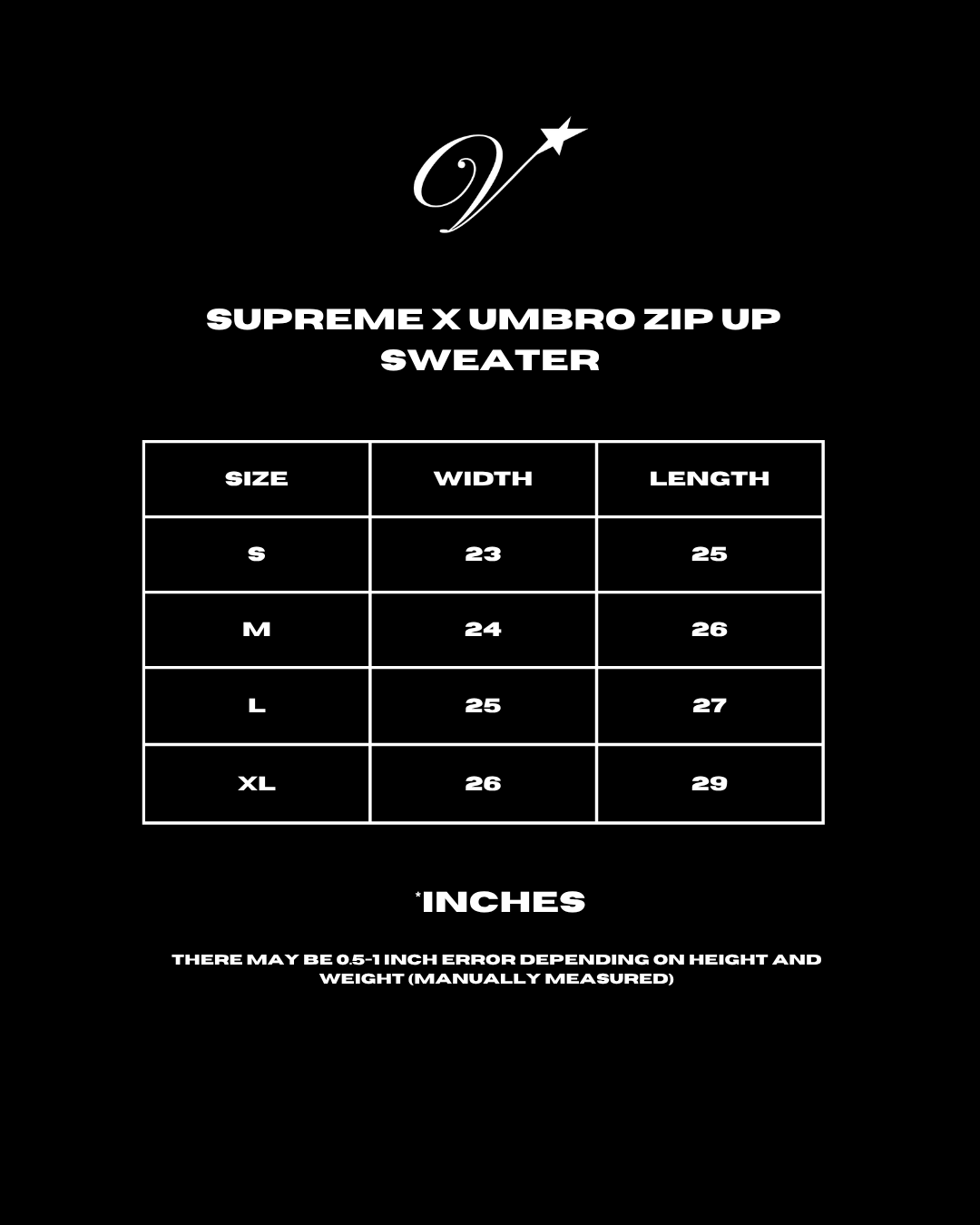 Supreme x Umbro Zip Up Sweater