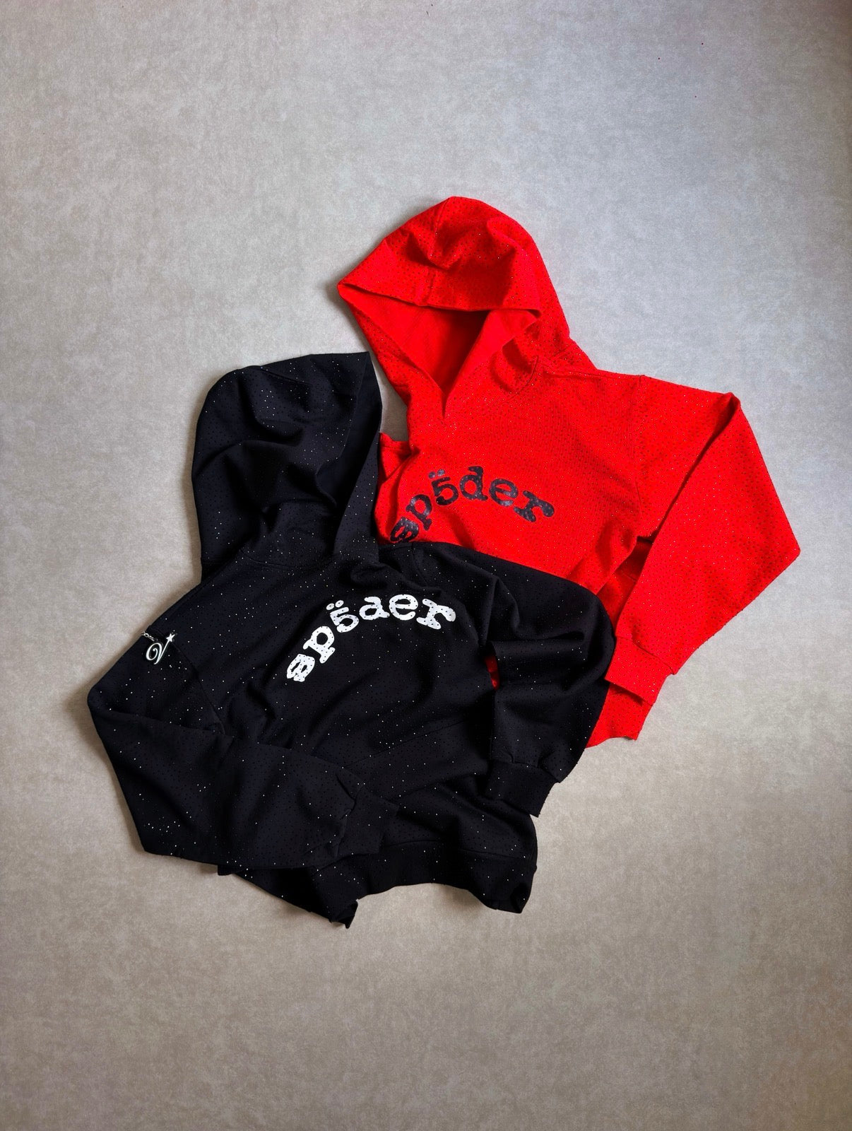 Sp5der VVS Rhinestone Hoodie