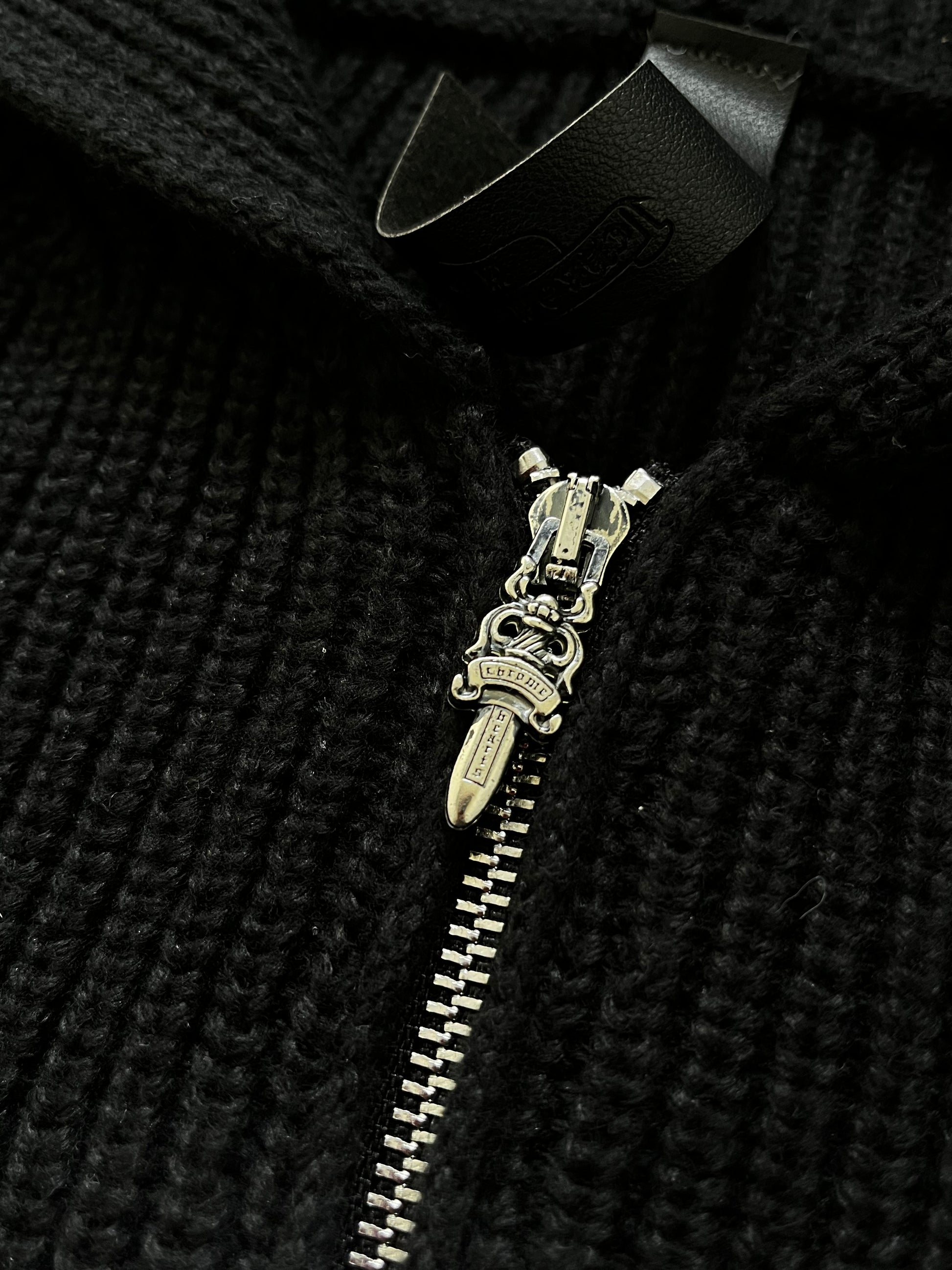 Chrome Hearts Cashmere Zip hoodie