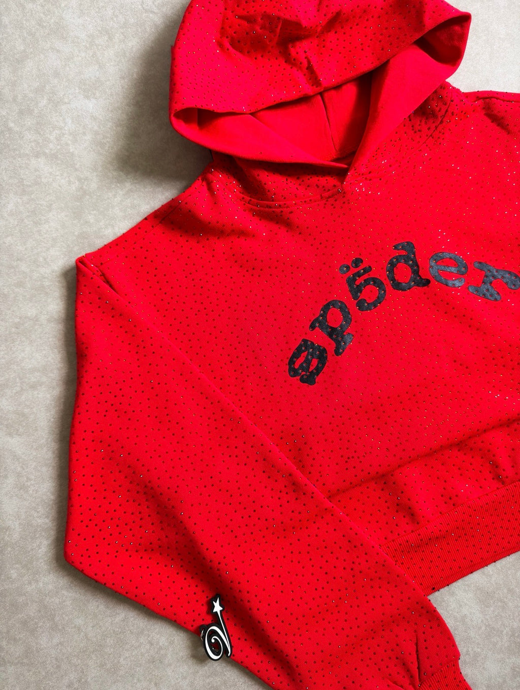 Sp5der VVS Rhinestone Hoodie