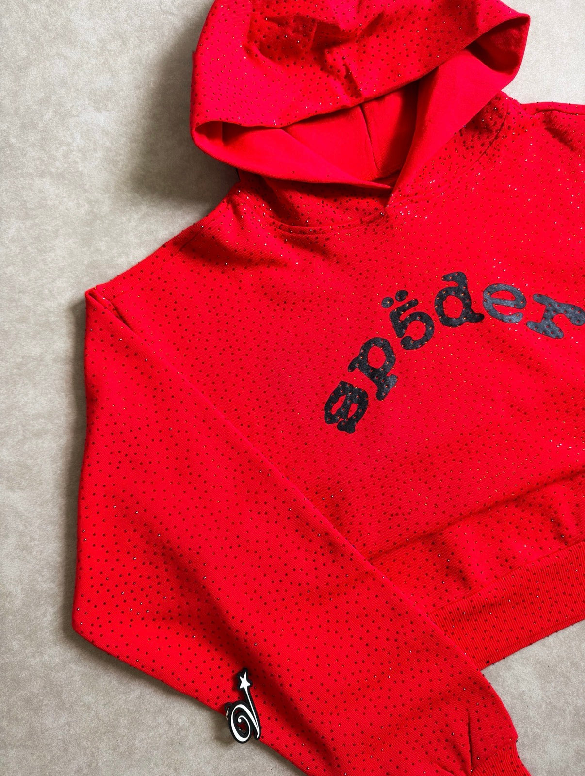 Sp5der VVS Rhinestone Hoodie