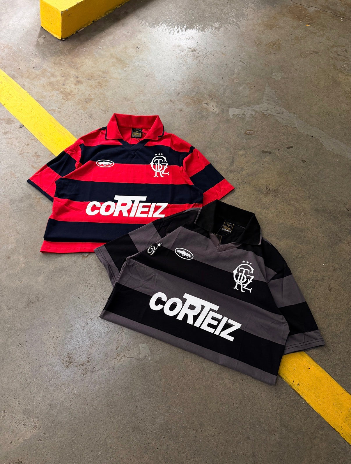 Corteiz Striped Knit Jersey