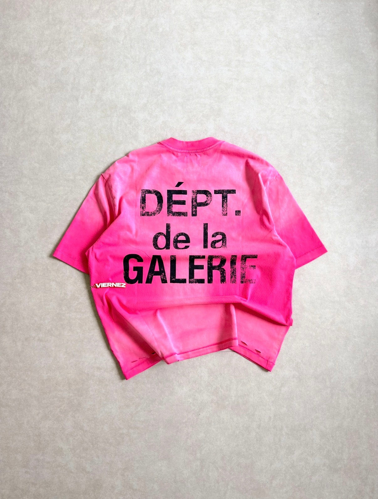 Gallery Dept. French Tee in Flo Pink