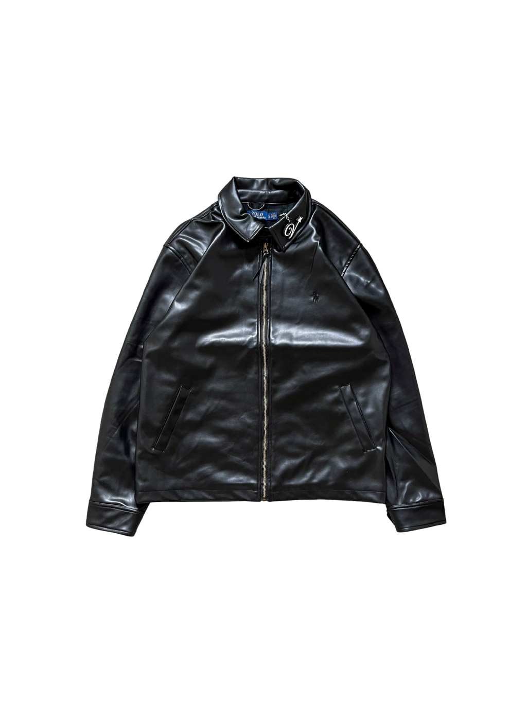 RL Glazed leather jacket
