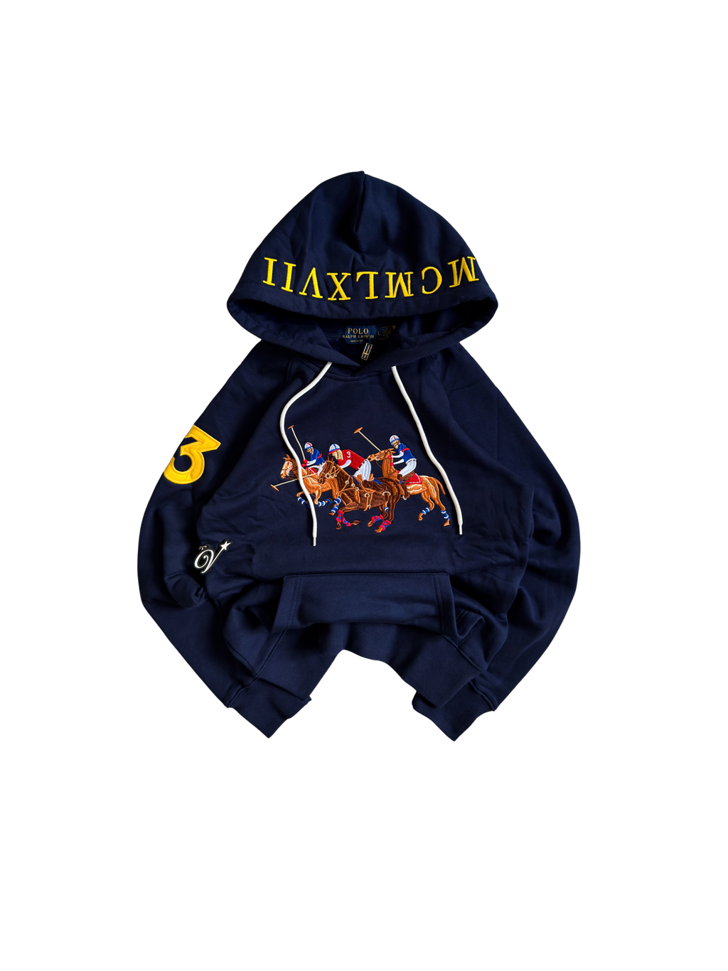 Polo Ralph Lauren Triple Pony Hoodie Large - ON HAND
