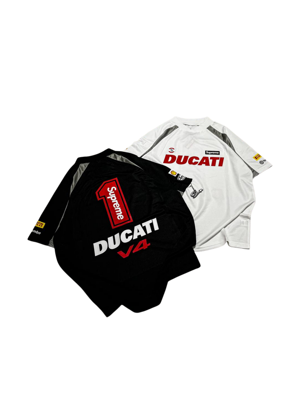 Supreme x Ducati Football tee