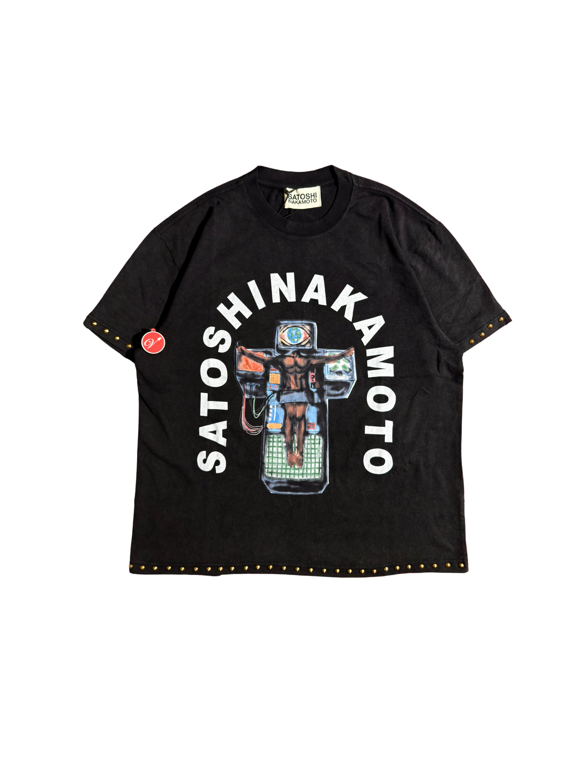 Satoshi Nakamoto "Welcome to the Machine" Tee