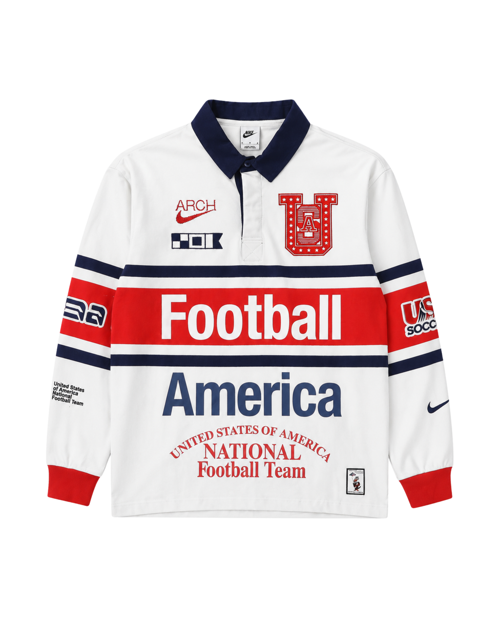 Nike x Virgil Abloh Archive USA Long Sleeve Rugby