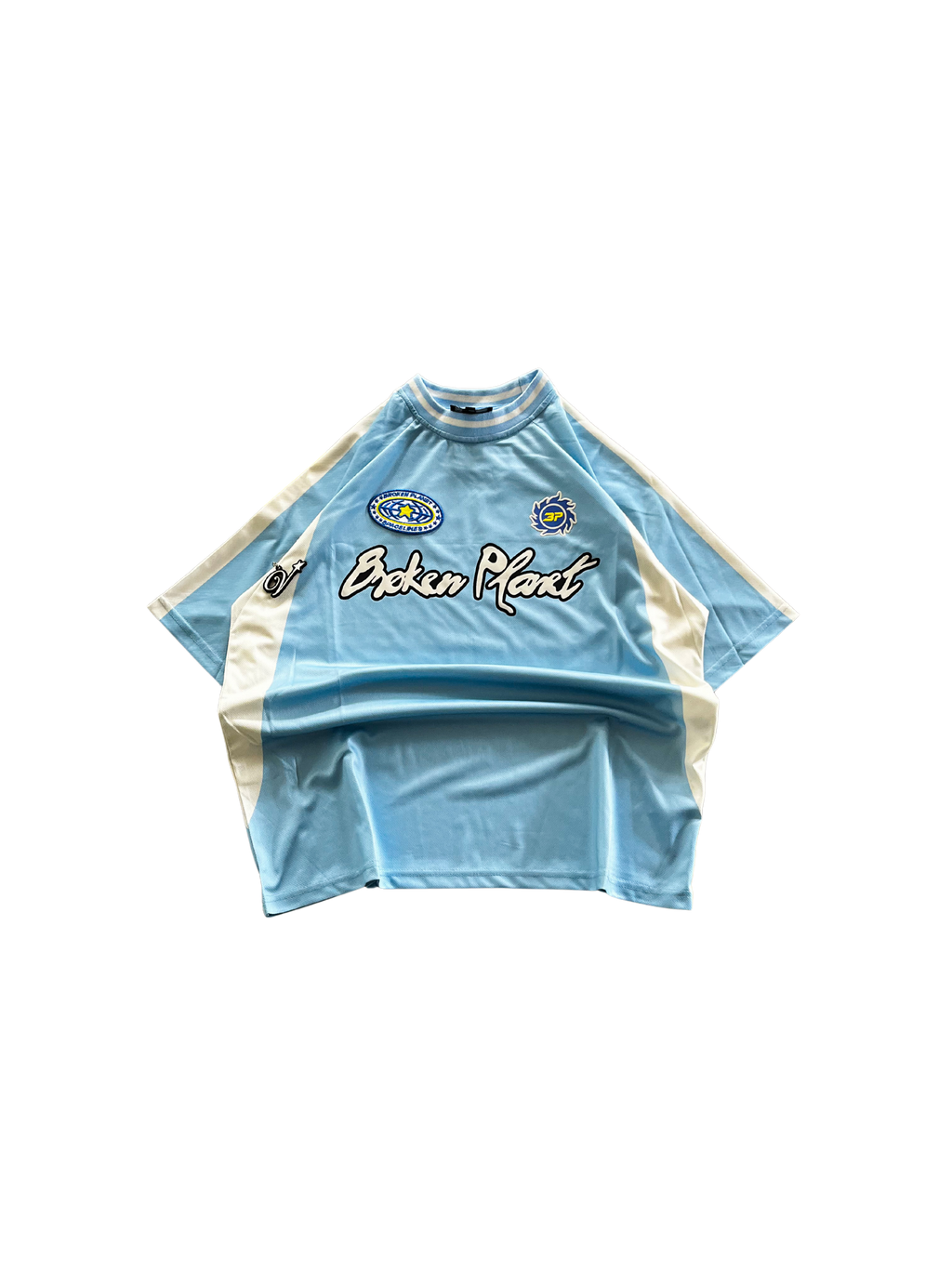 Broken Planet Light blue jersey