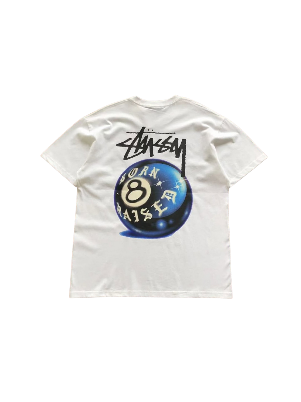 Stussy born x raised tee