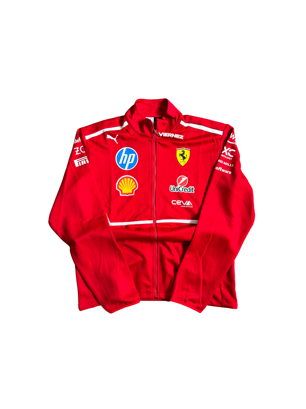 PUMA Scuderia Ferrari F1 Team Polo Jacket LARGE - ON HAND