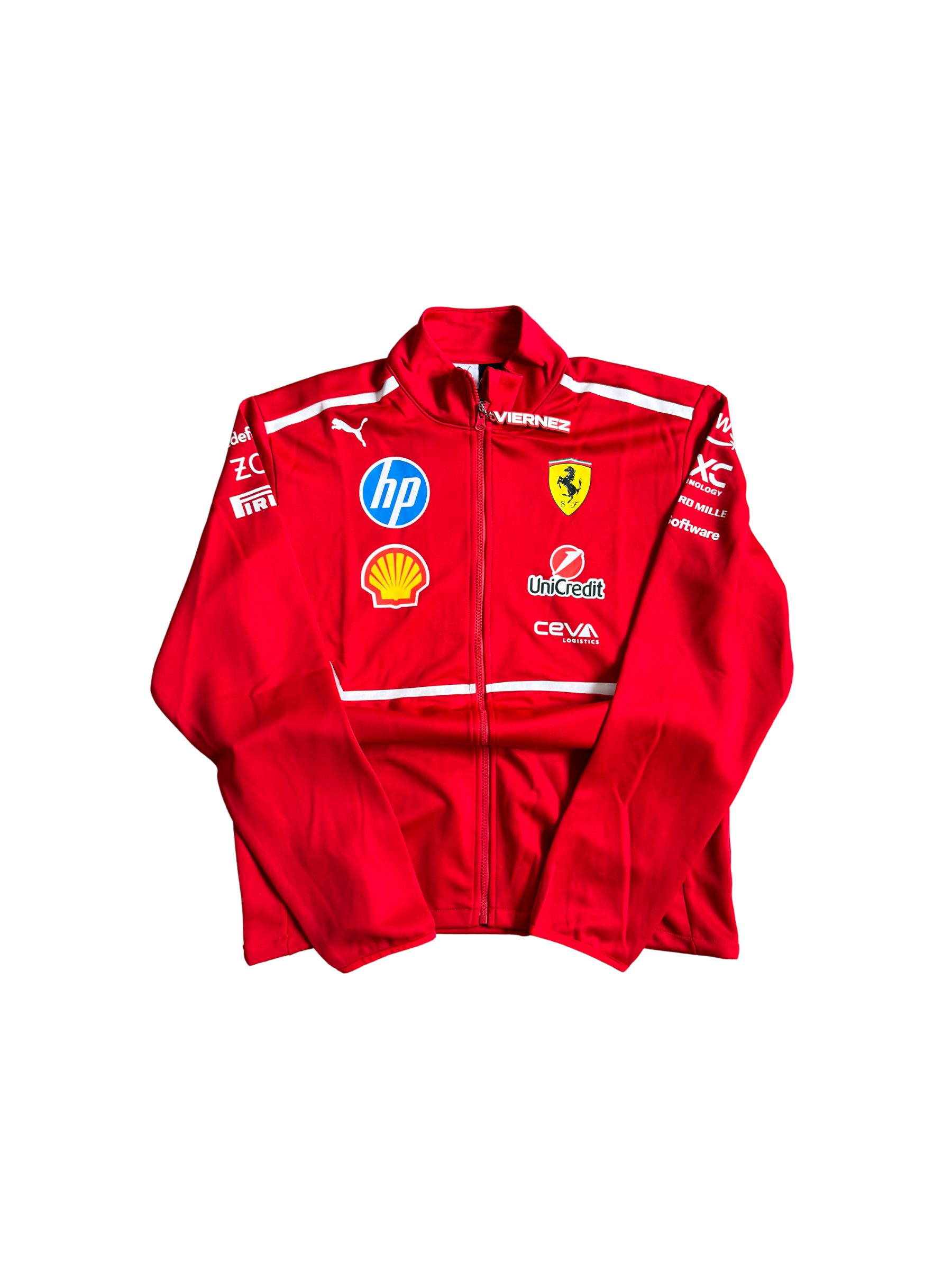 PUMA Scuderia Ferrari F1 Team Polo Jacket LARGE - ON HAND