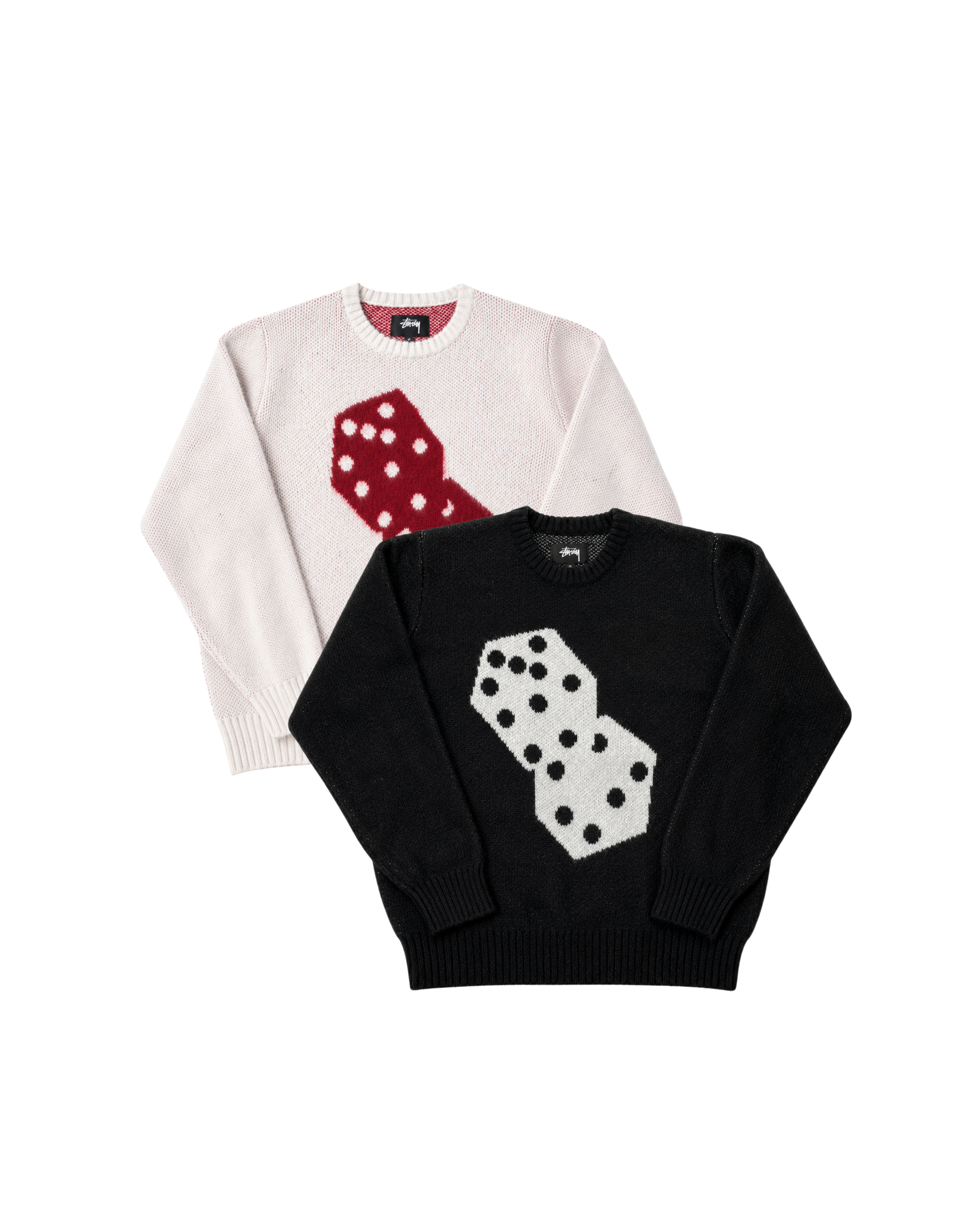 Stüssy dice mohair sweater