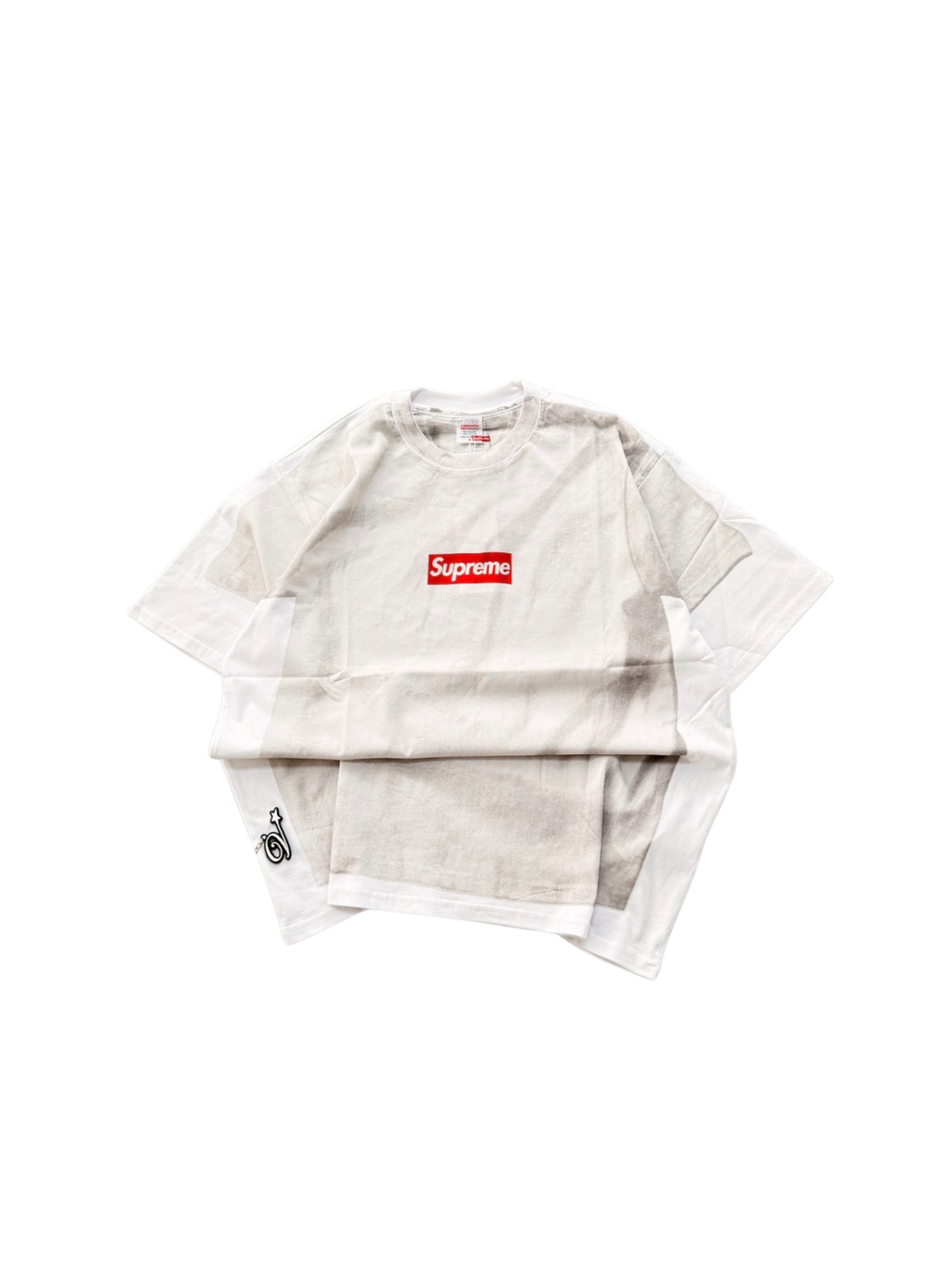 Supreme x MM6 Box Logo Tee