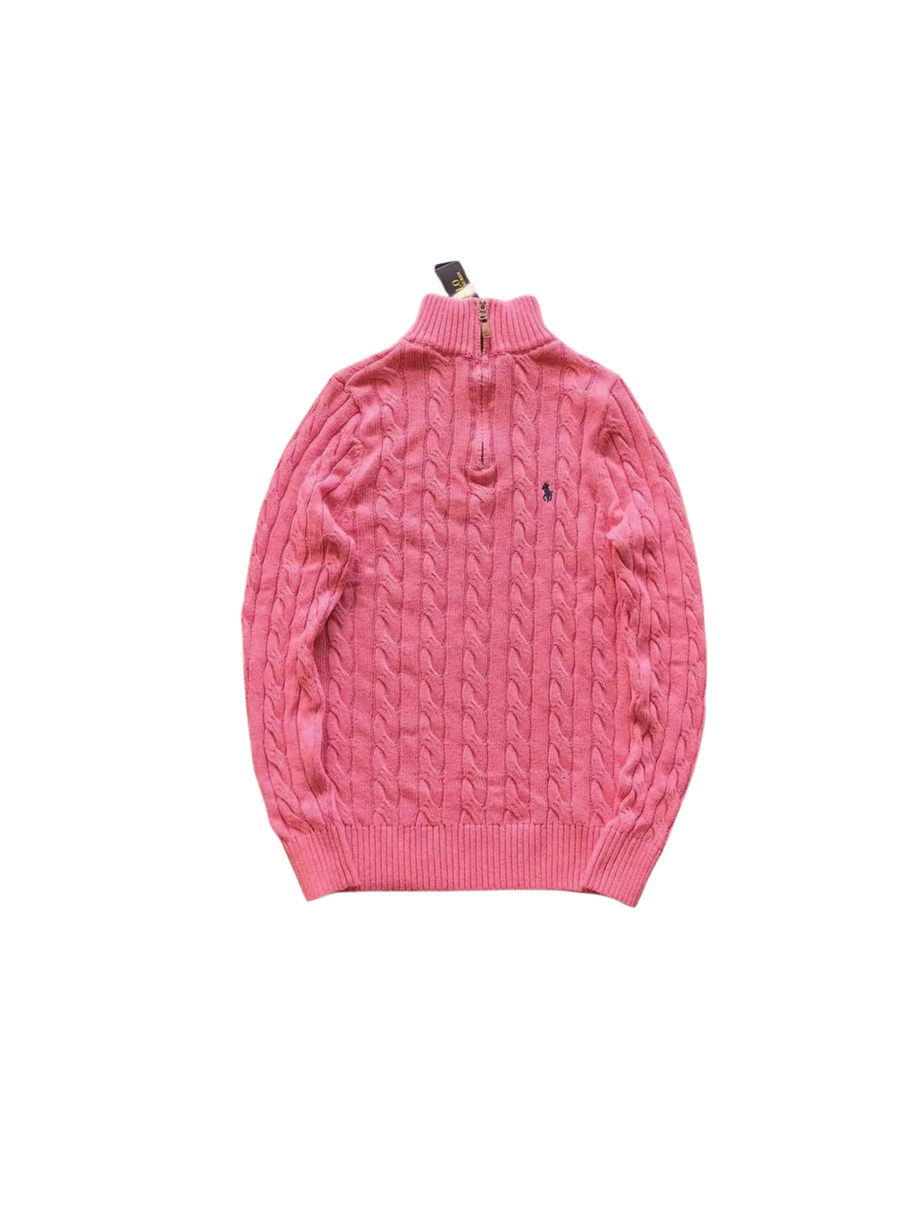RL Knitted quarter zips