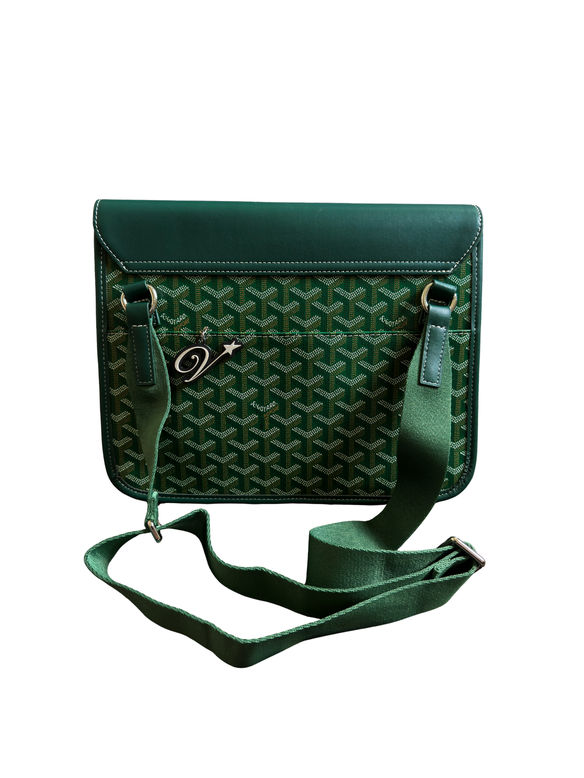 Goyard Coursier Messenger Bag in Green