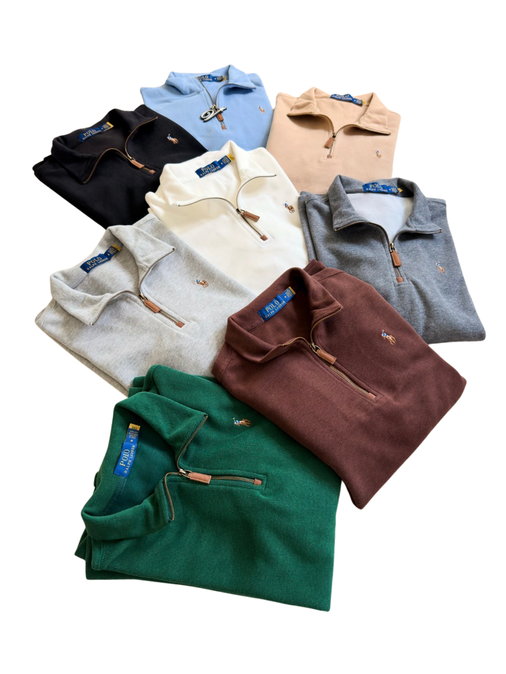 Ralph Lauren Half Zipped Jumper - New tones