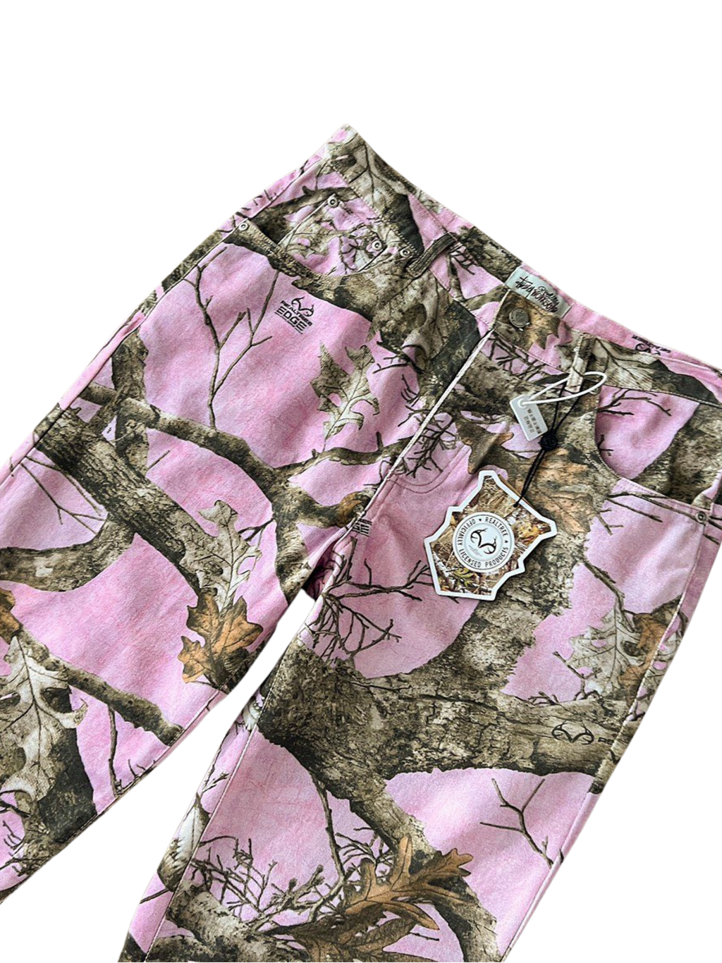 Stussy Real Tree Pants in Pink
