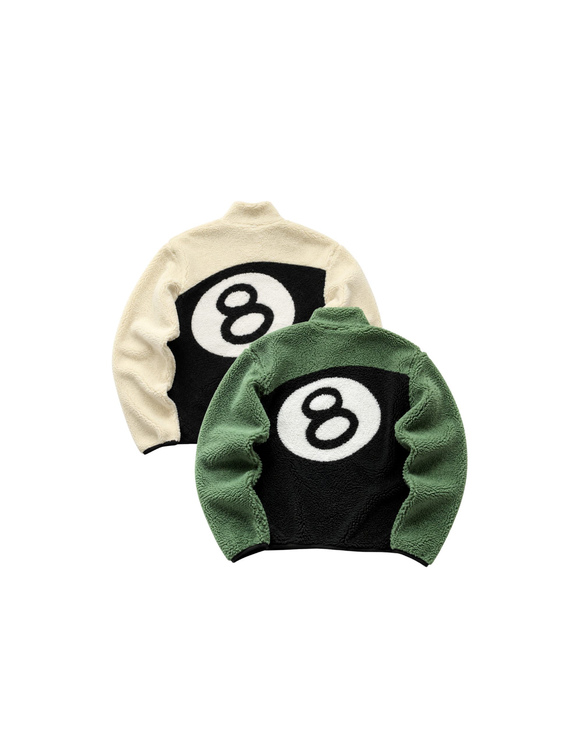 Stüssy sherpa fleece jacket