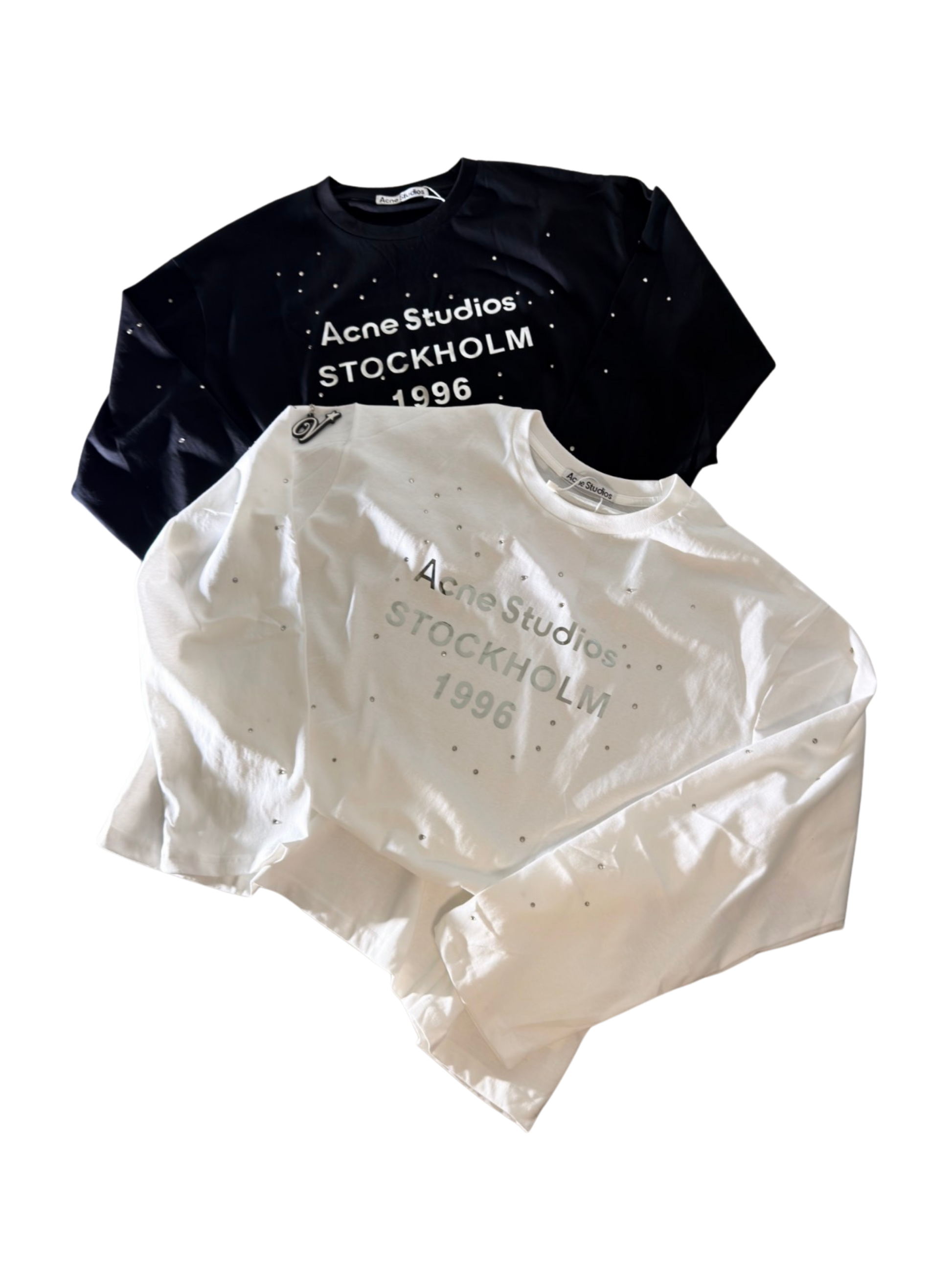 Acne Studios Edden Rhinestone Longsleeves