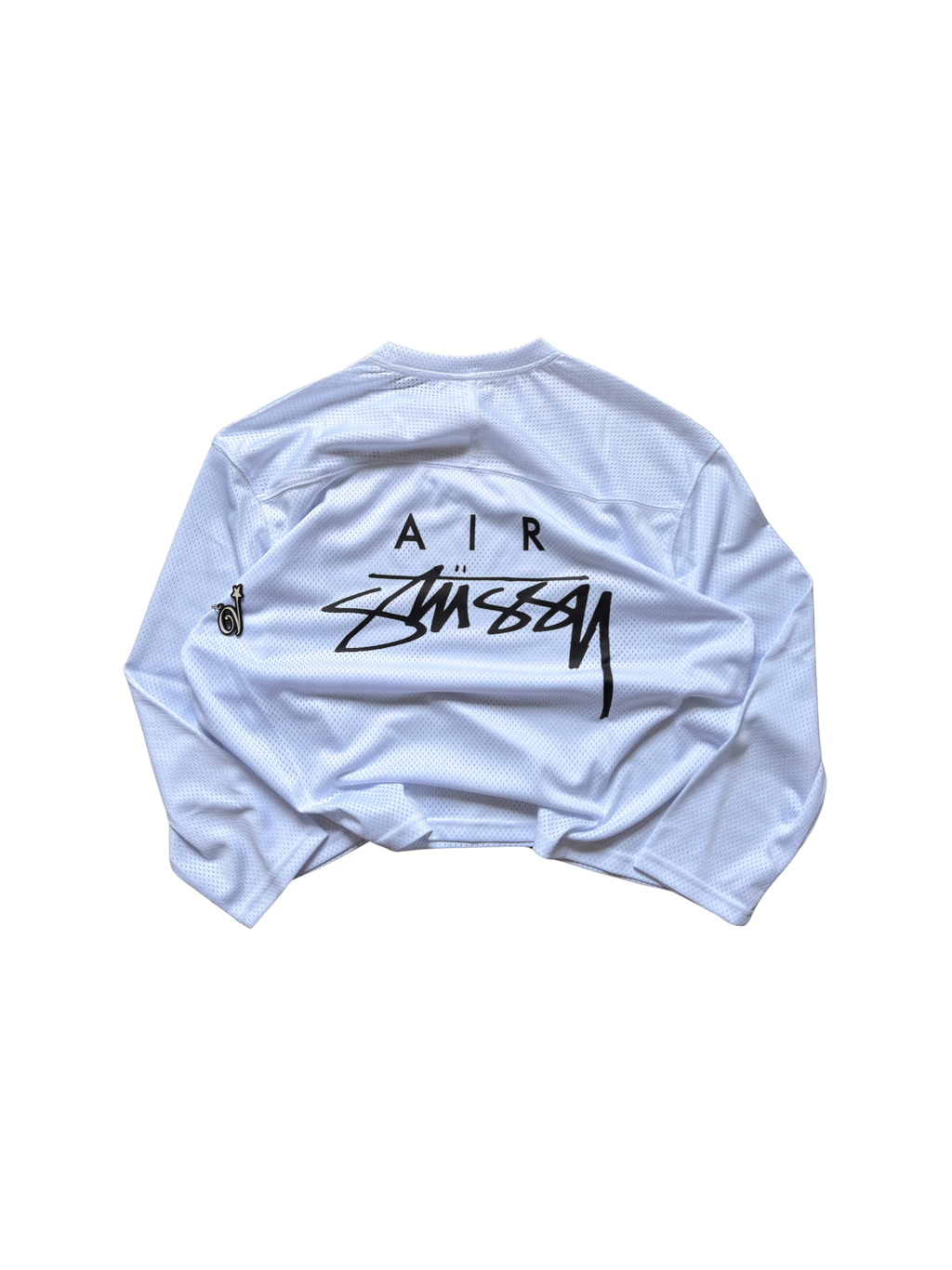 Stüșsy x nk mesh longsleeve White Small - ON HAND