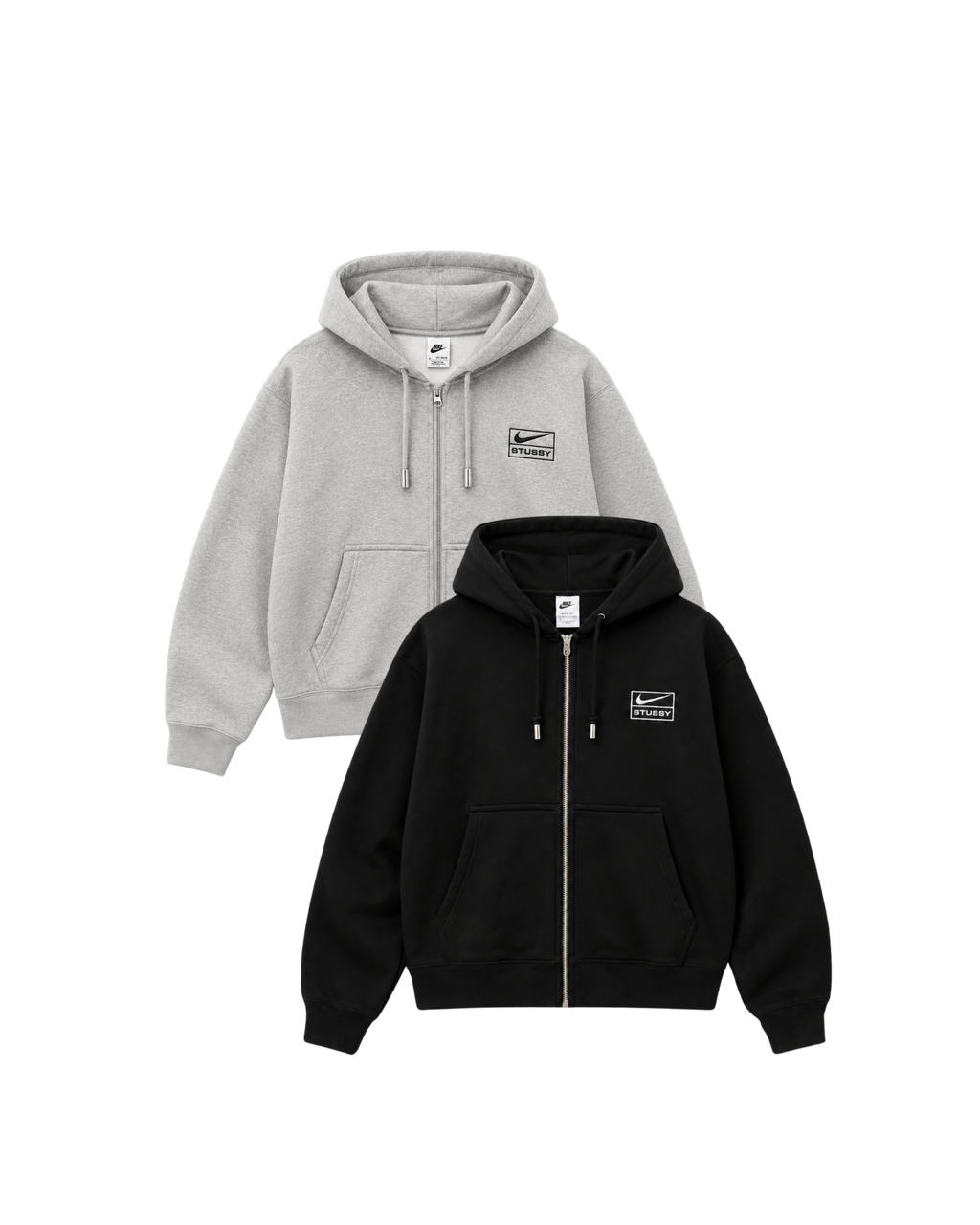 Stüssy x nk zip hoodie