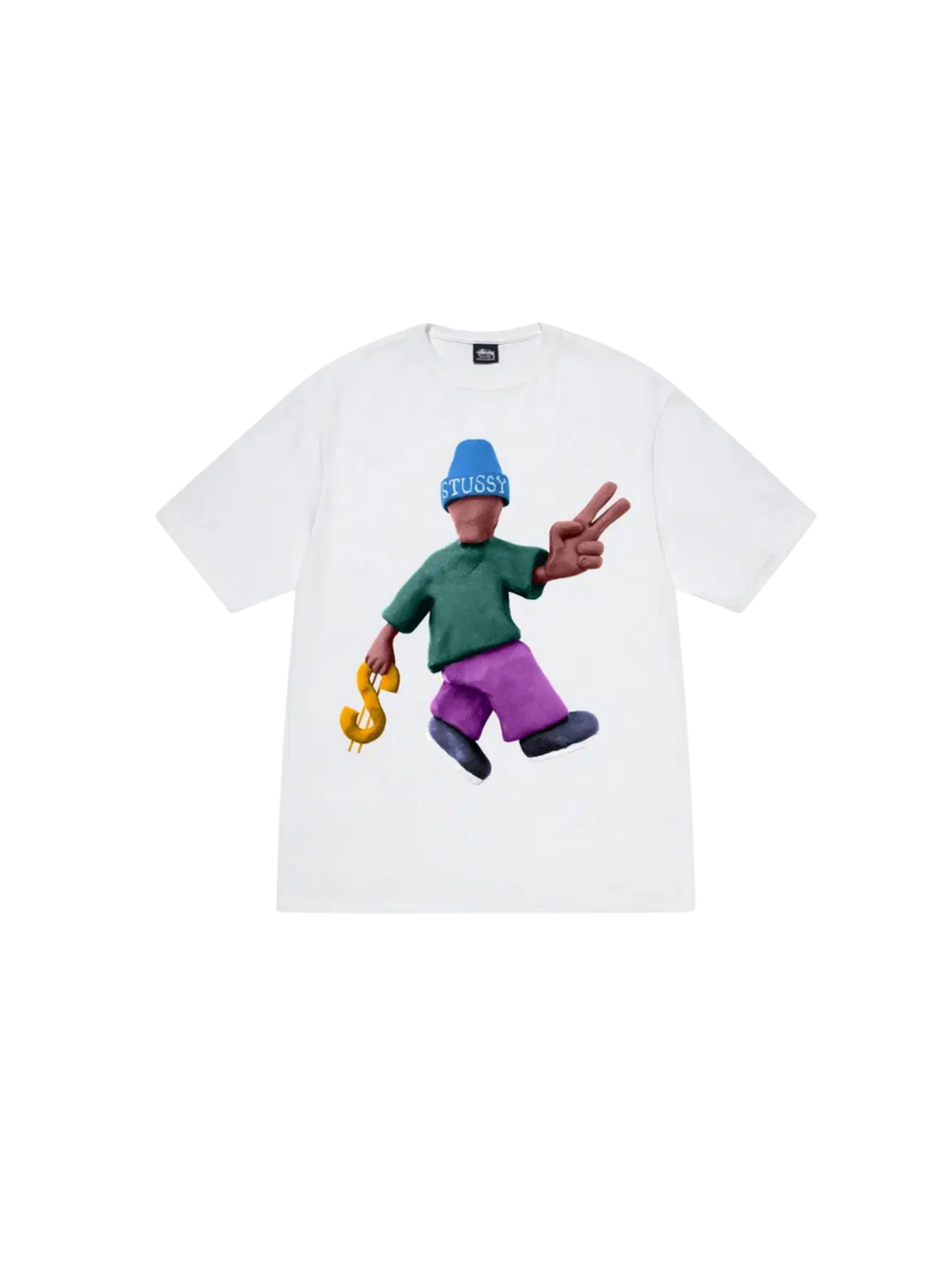 STUSSY PEACE AND PROSPERITY TEE