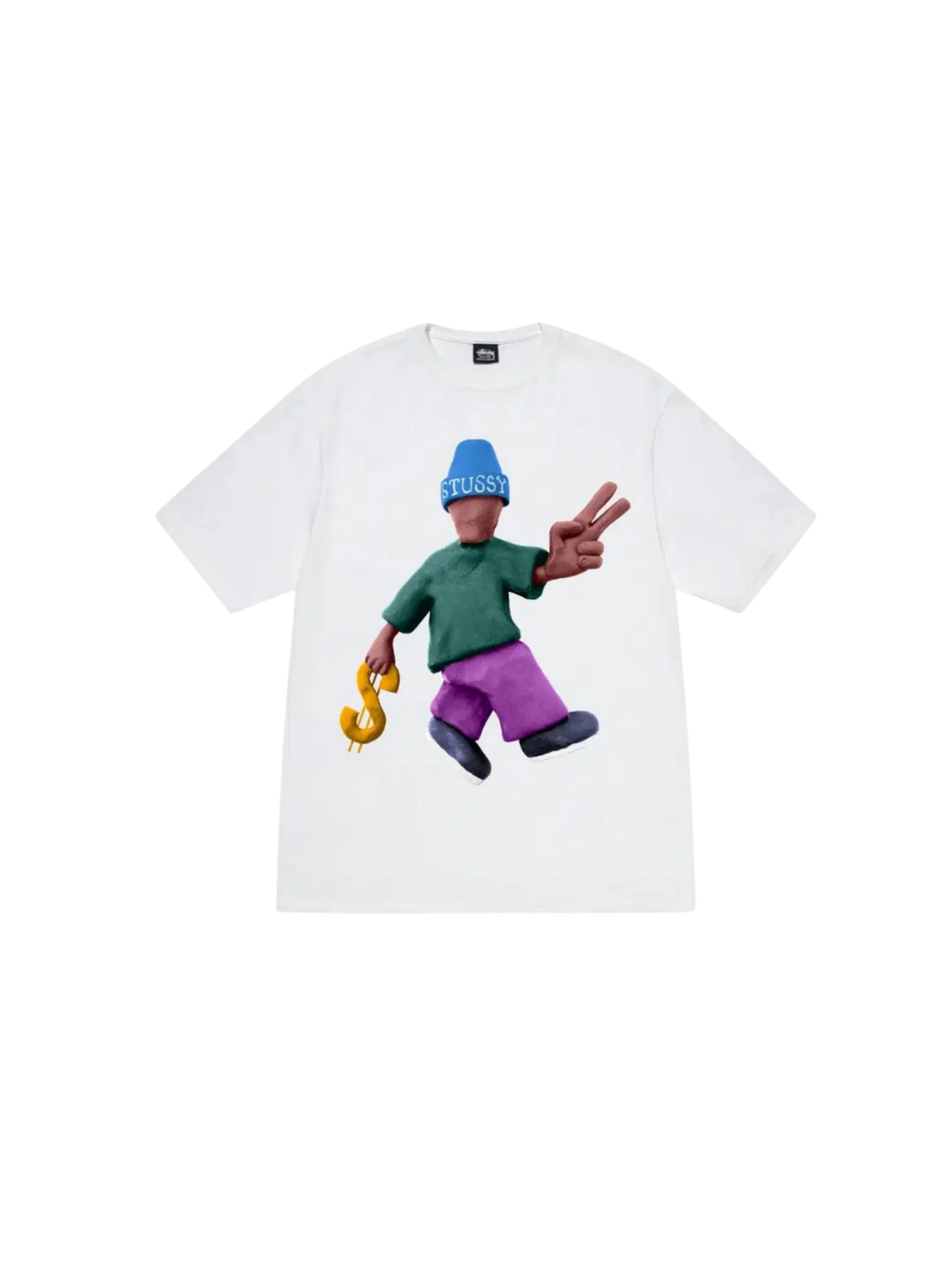 STUSSY PEACE AND PROSPERITY TEE