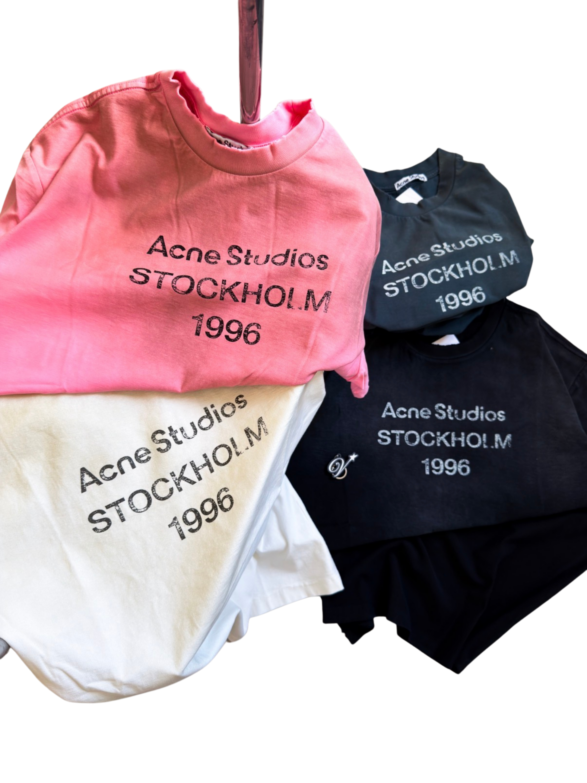 Acne Studios Sprayed Logo Tee