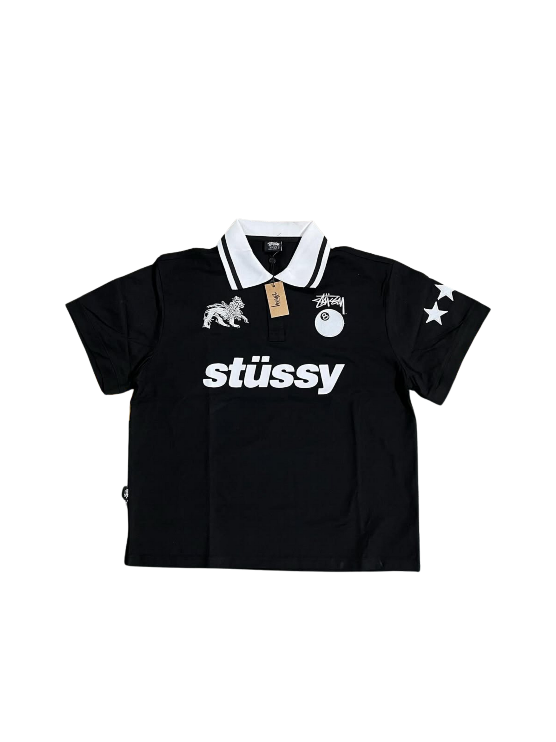 Stüssy football polo