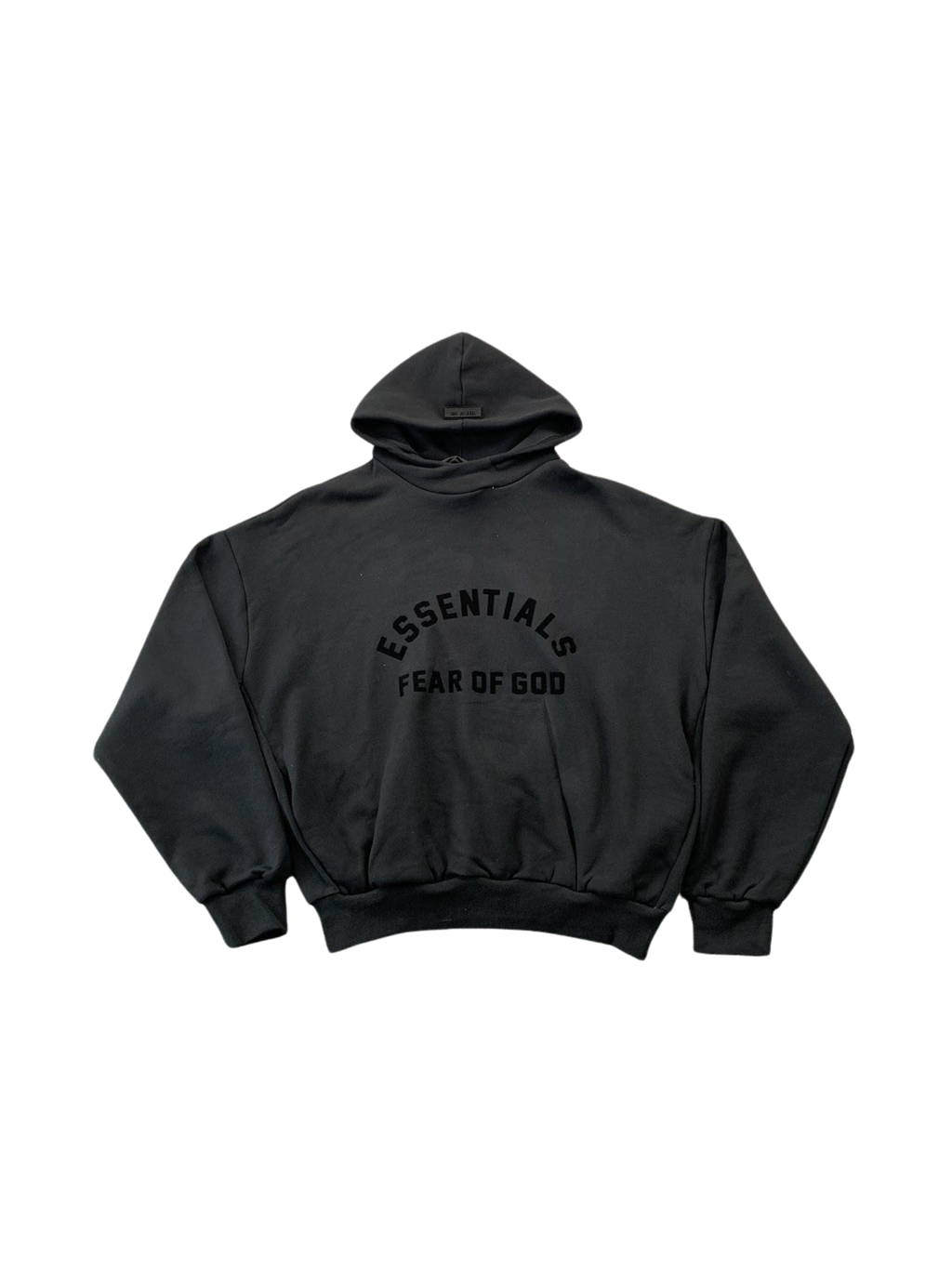 Essentials all black hoodie