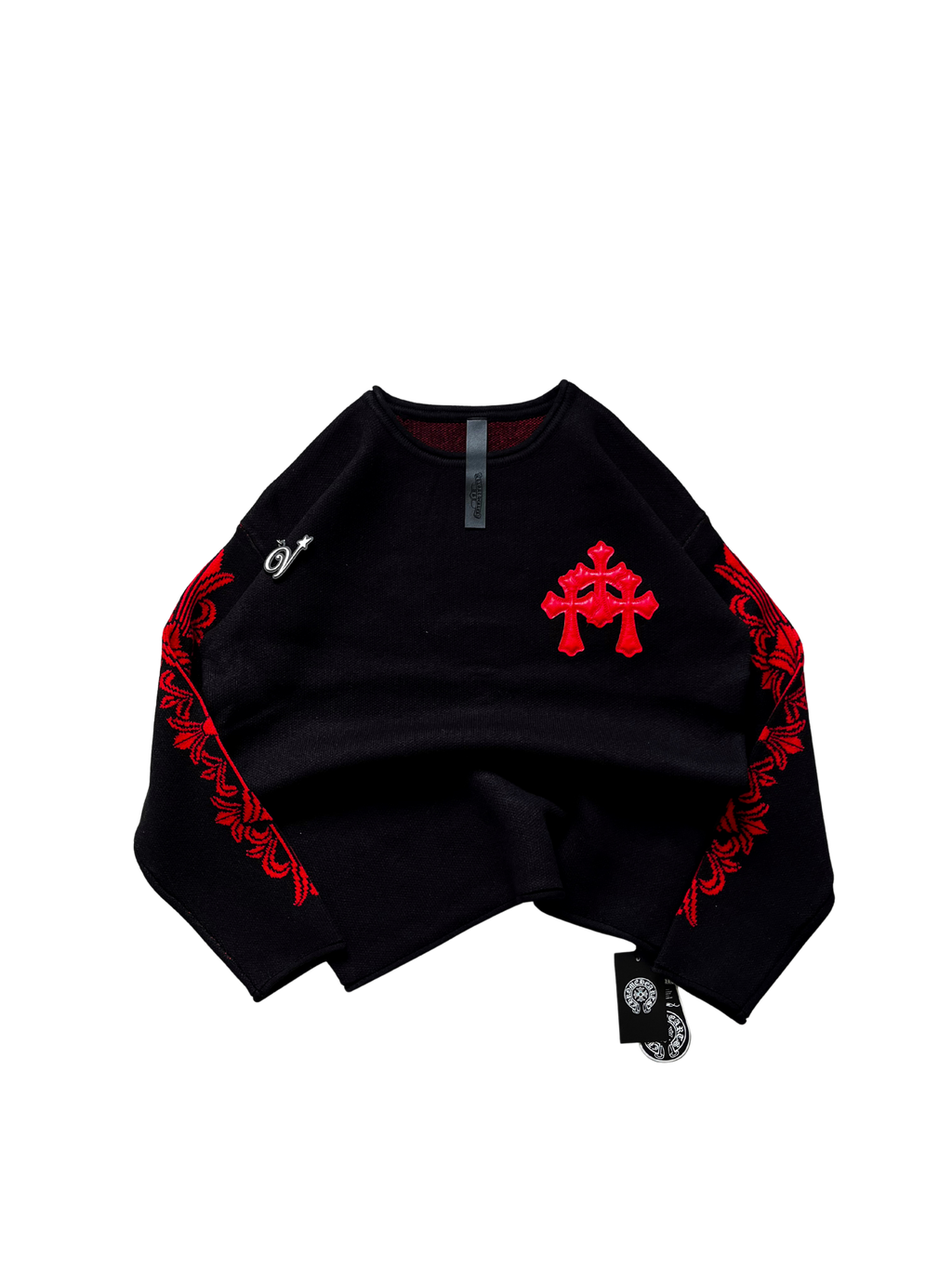 Chrome Hearts Knitted Triple Emblem Sweater