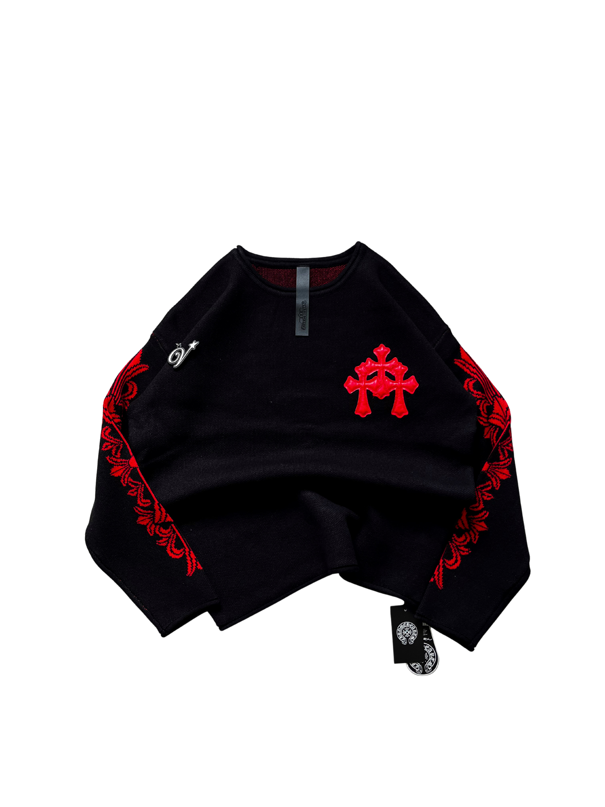 Chrome Hearts Knitted Triple Emblem Sweater