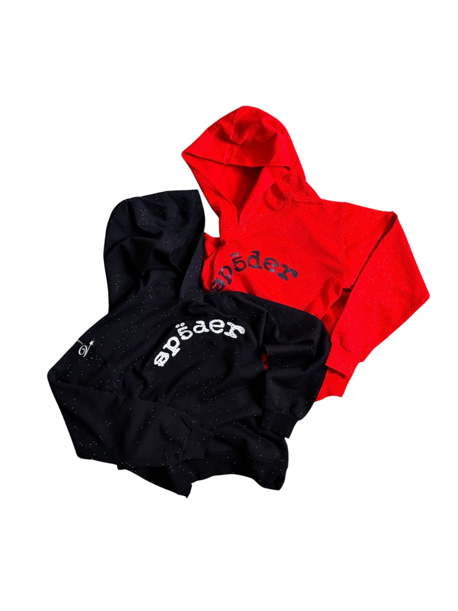 Sp5der VVS Rhinestone Hoodie