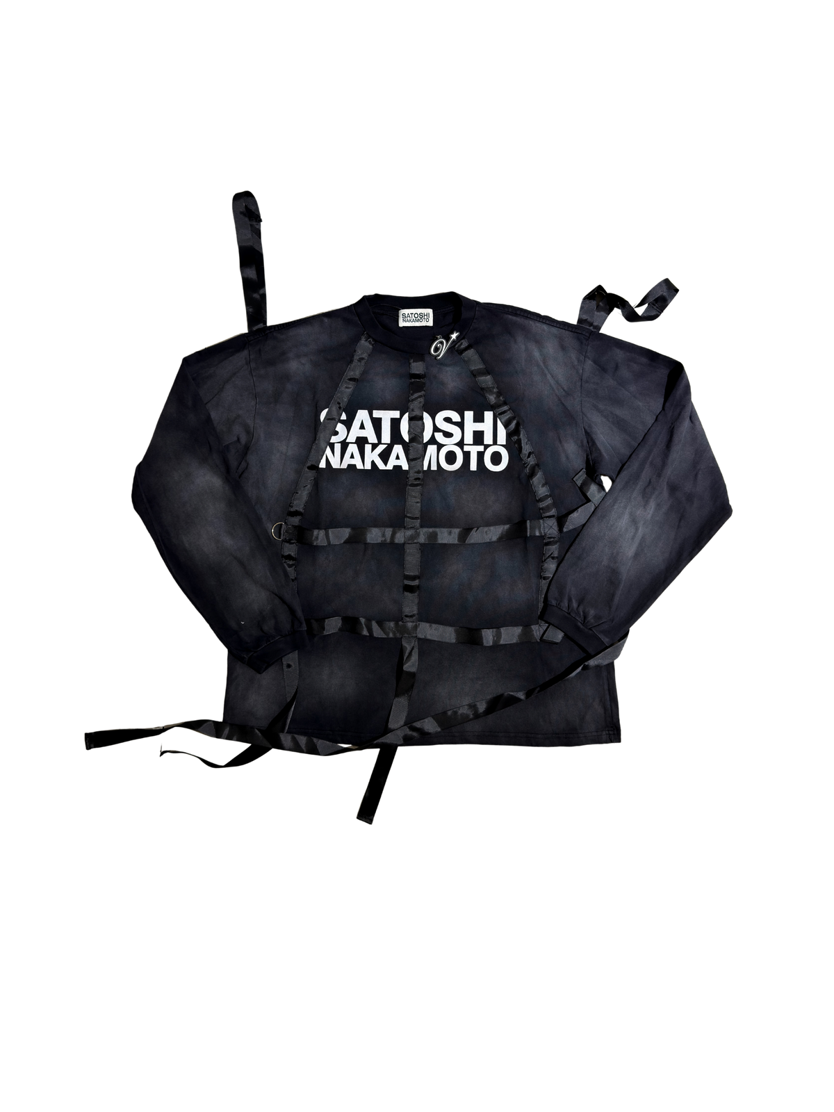Satoshi Nakamoto Bondage logo long sleeve