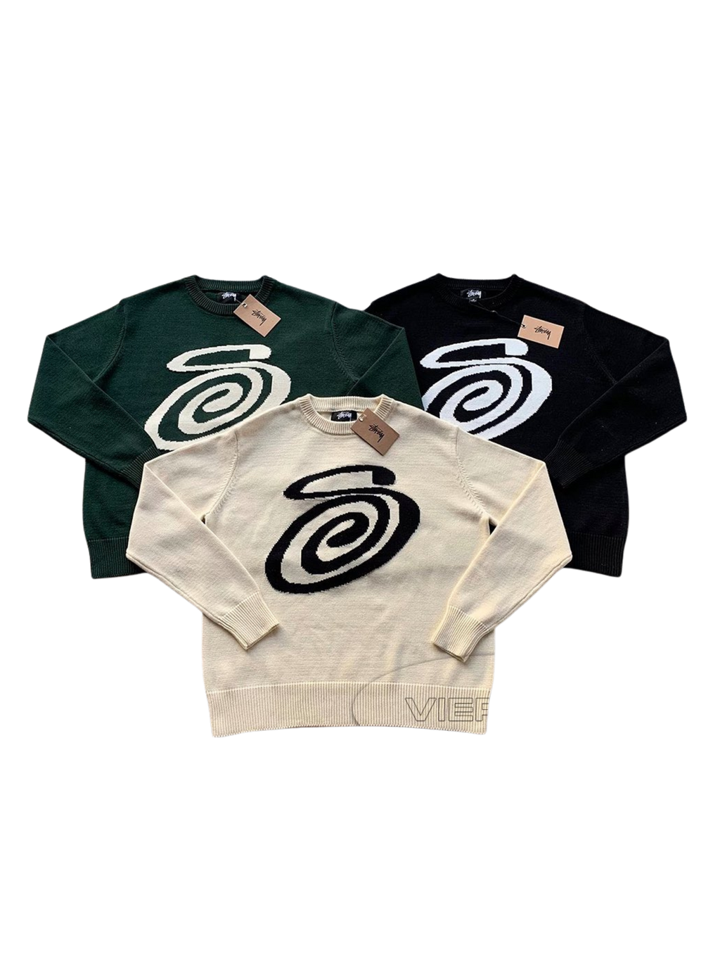 Stussy Curly "S" Sweater
