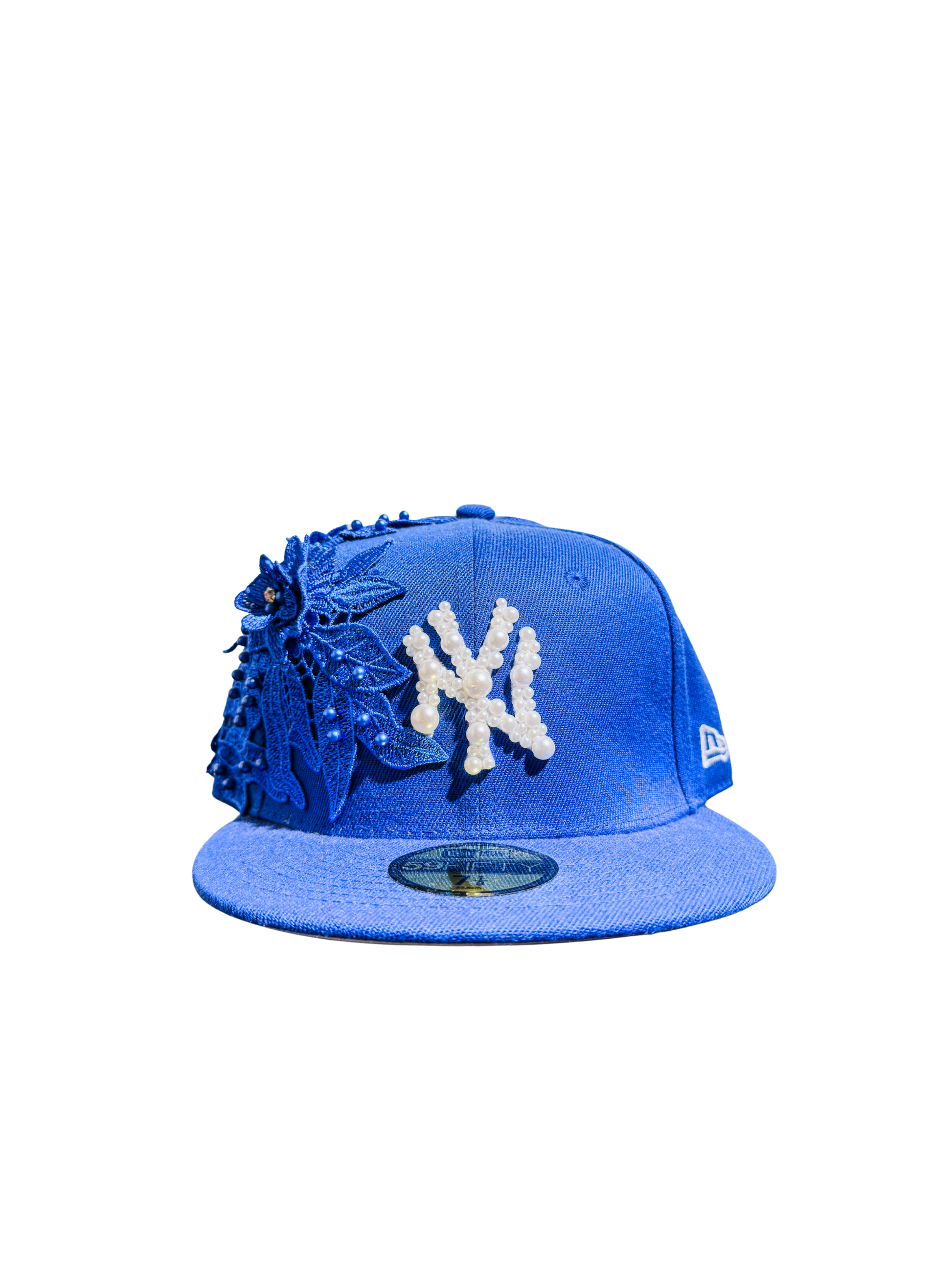 NY “La Fleur” Atelier Fitted Hat Blue (Size 7 1/8) - ON HAND